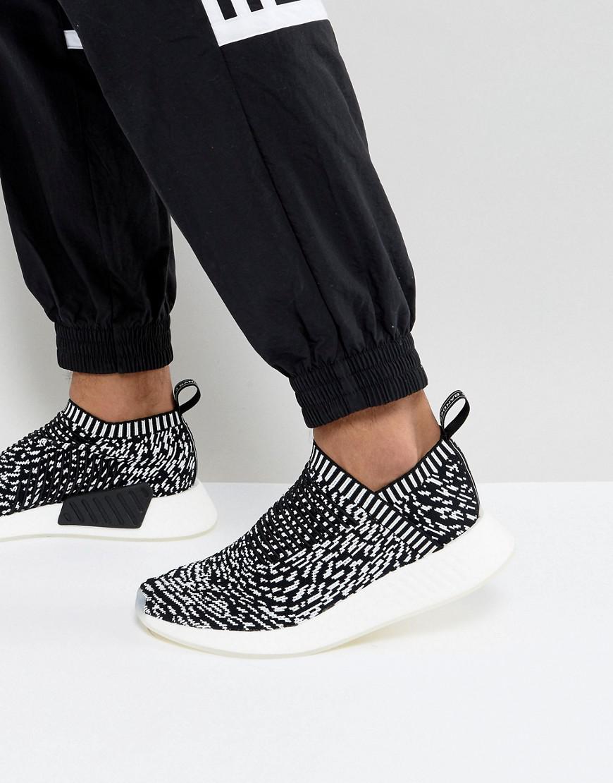 adidas Originals Nmd_cs2 Primeknit Sneakers in Black for Men - Lyst