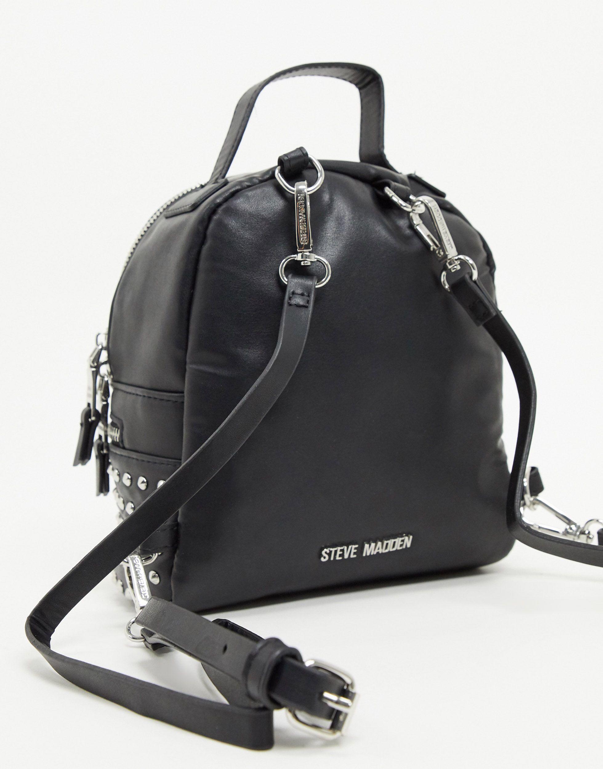 steve madden studded backpack