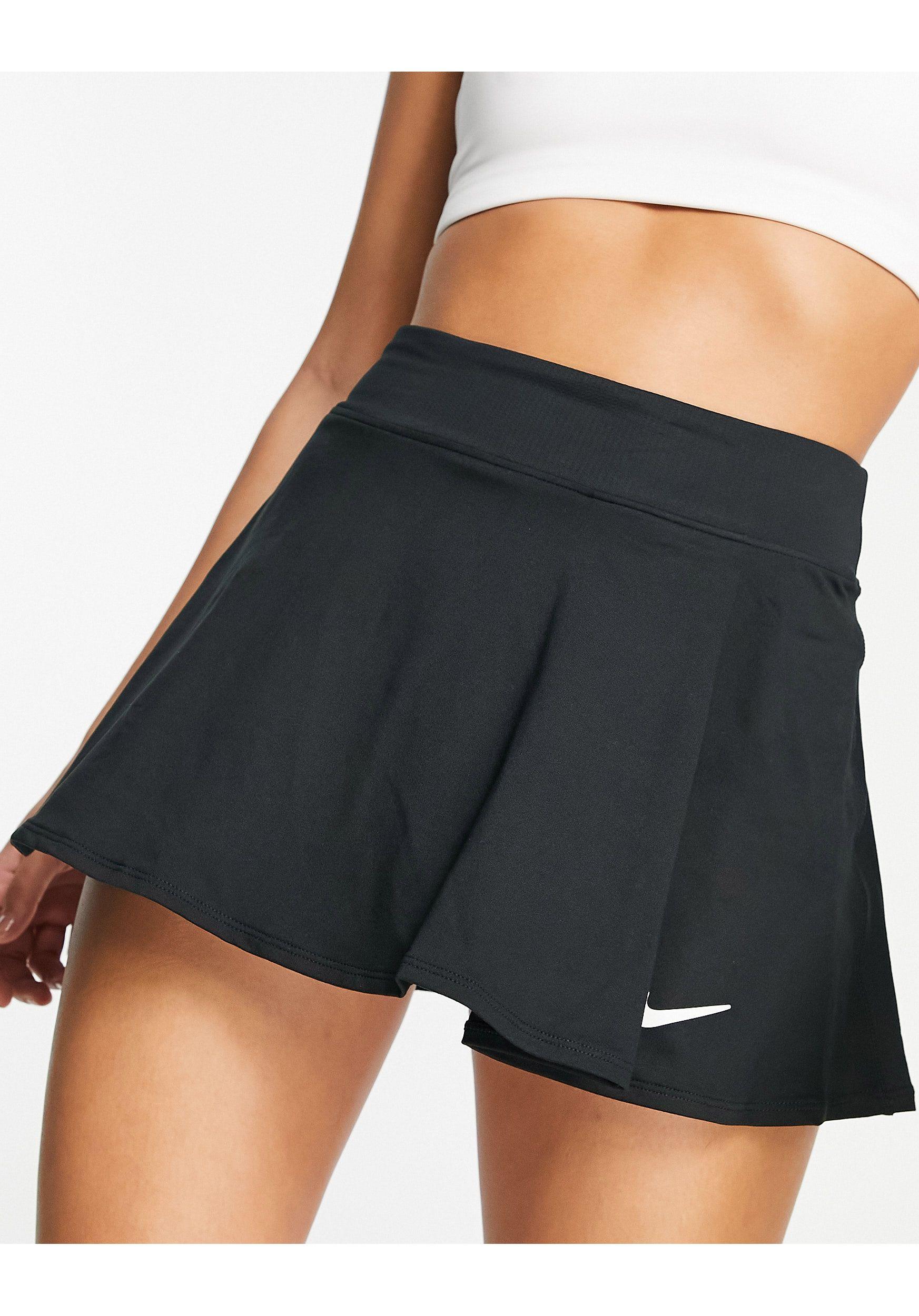 Nike Court Dri-fit Victory Tennis Skirt in Black | Lyst