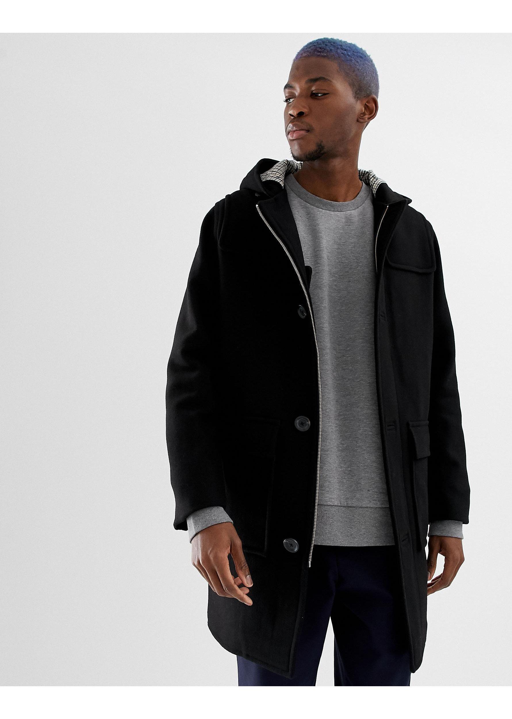 lacoste duffle coat