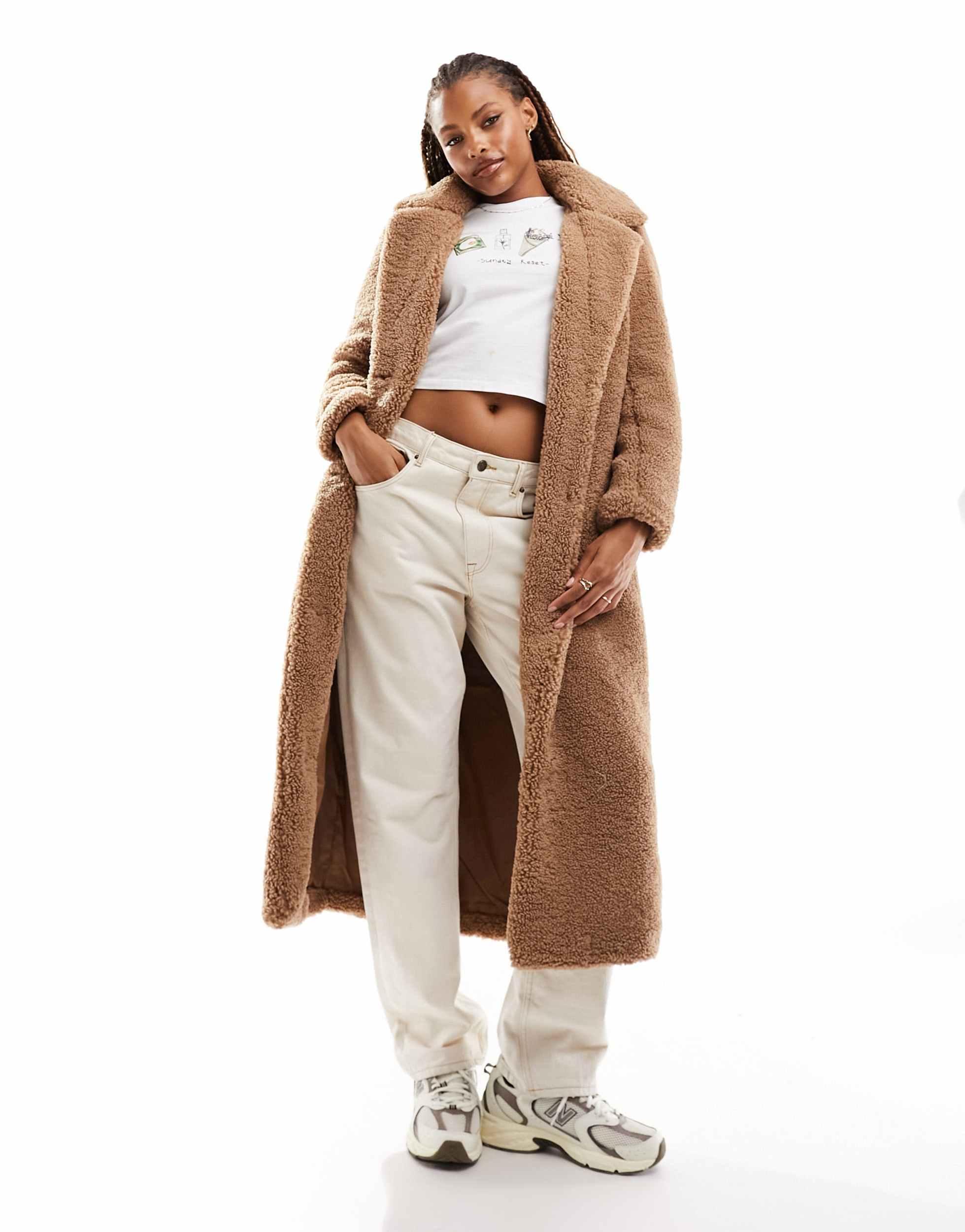 Manteau only kaki hotsell