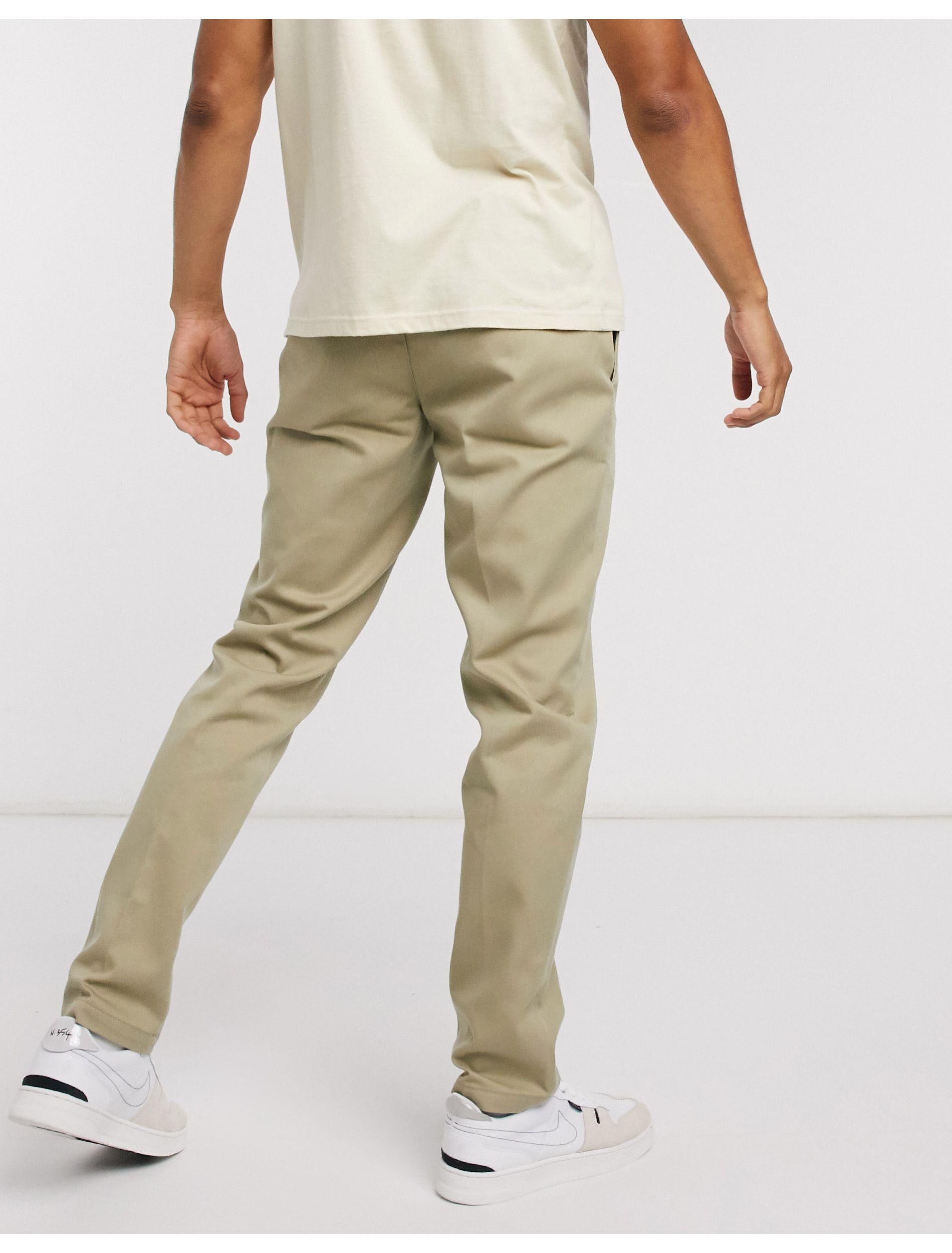 Dickies 872 Slim Fit Work Pants in Natural for Men | Lyst