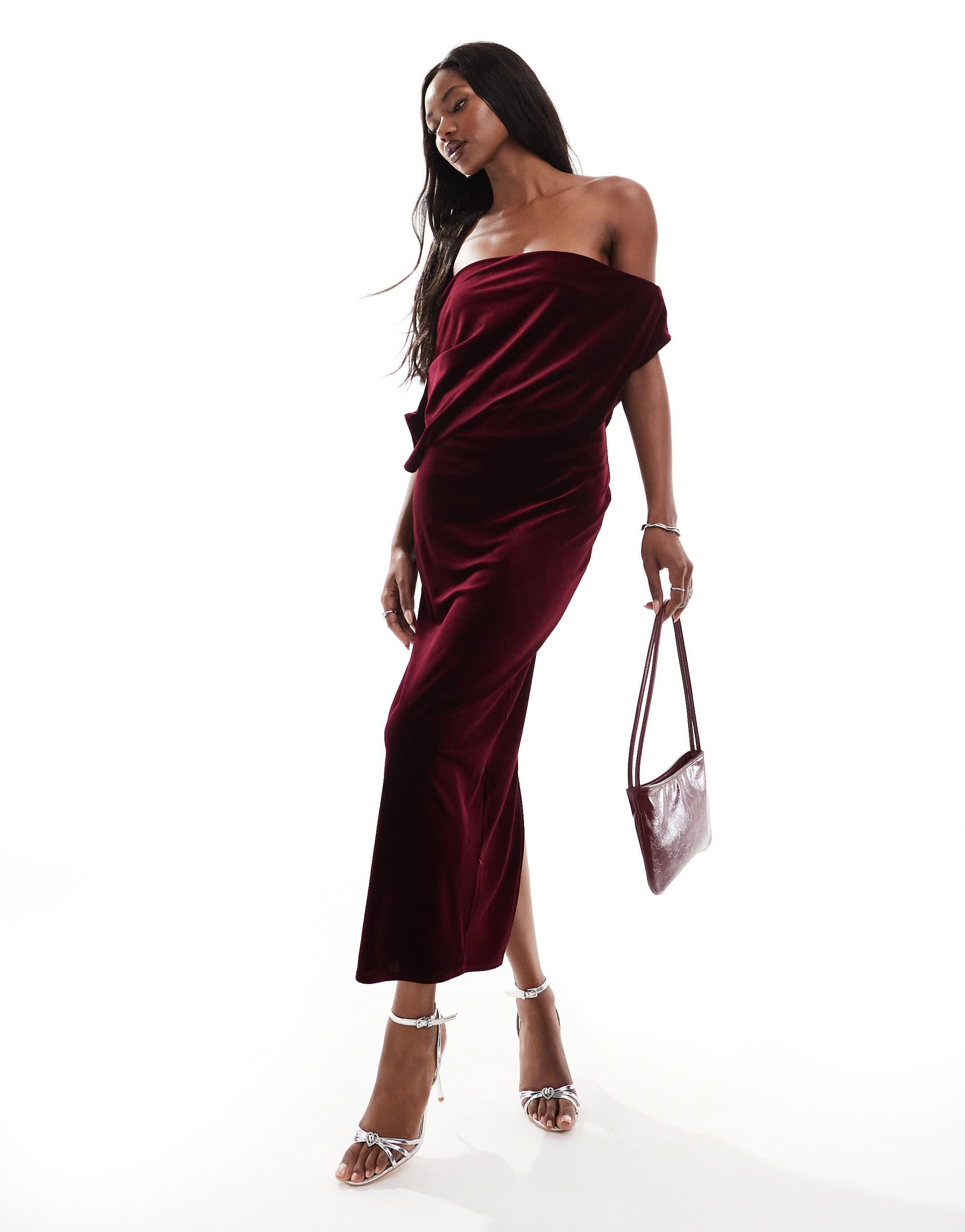 Asos robe bordeau hotsell