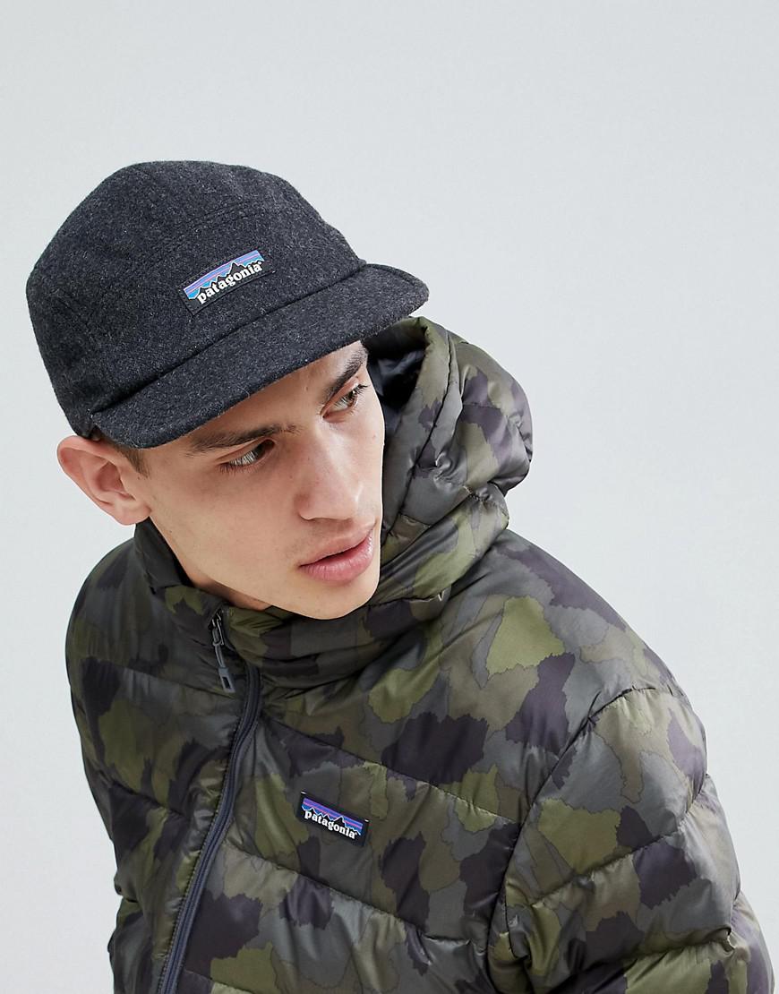 patagonia recycled wool cap forge grey
