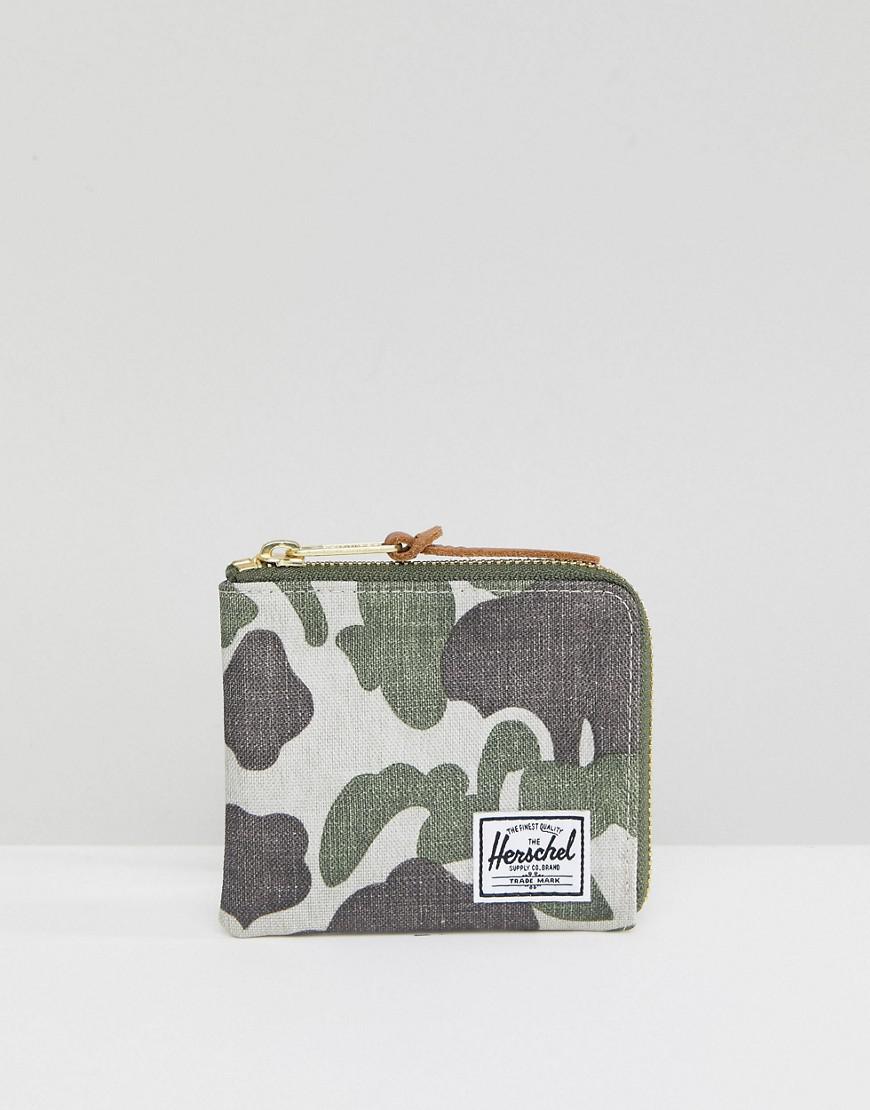 Herschel Supply Co. Johnny Wallet With Rfid in Green for Men | Lyst