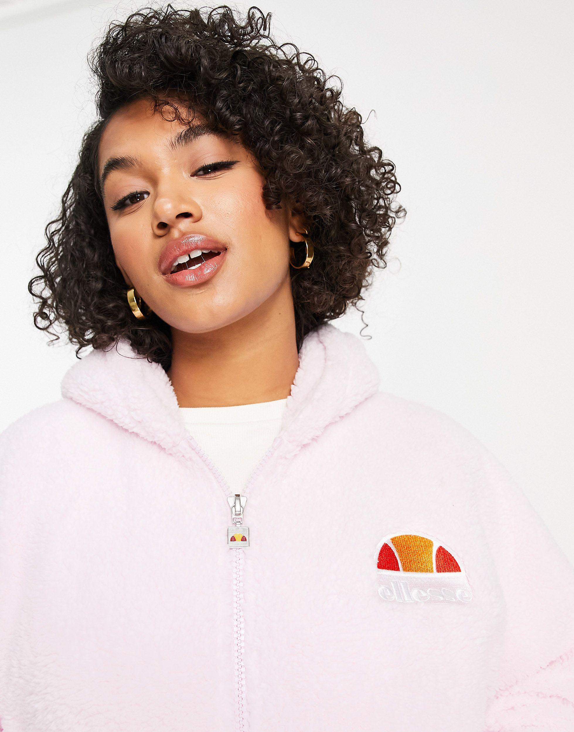 ellesse fluffy hoodie