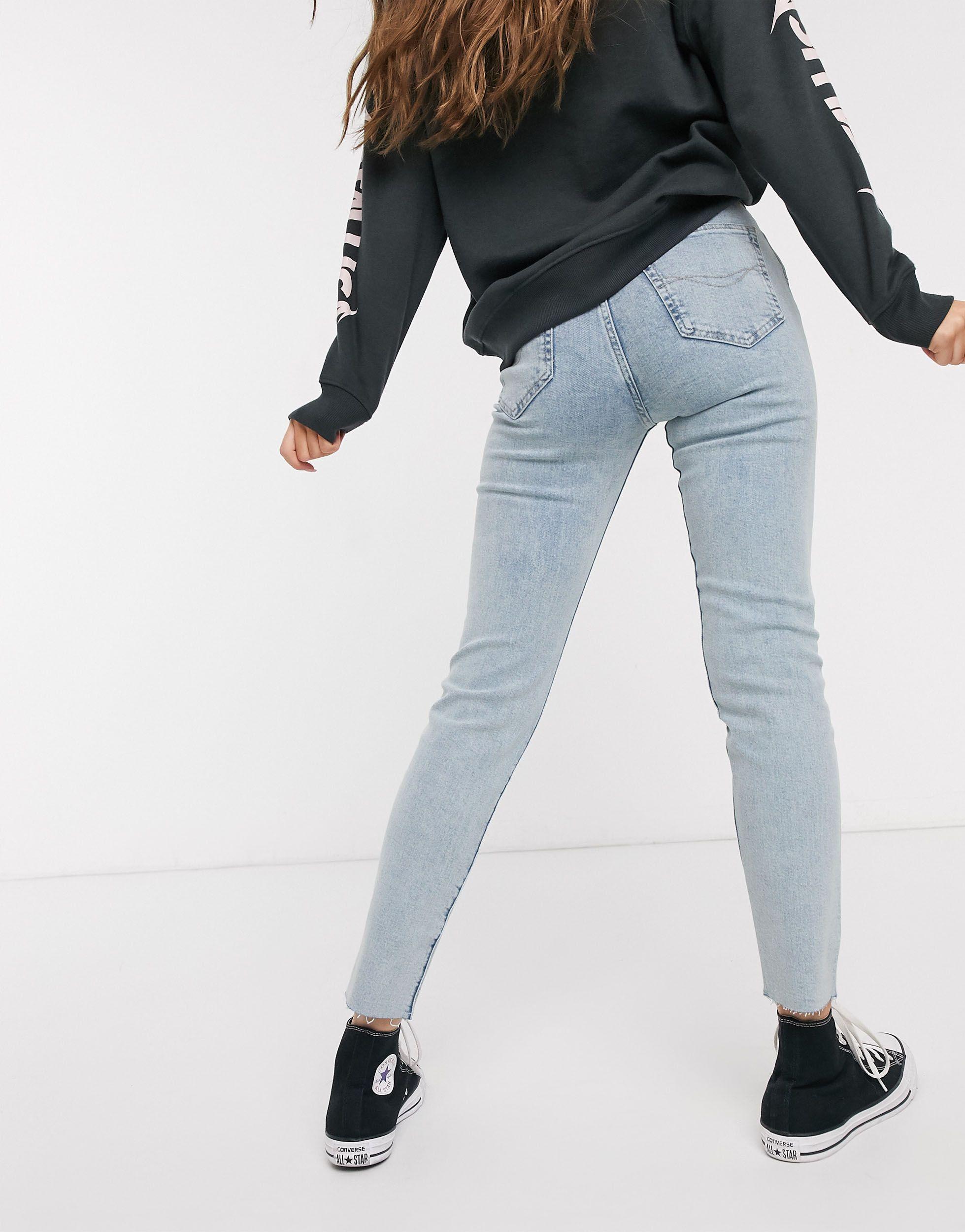 pull and bear slim mom jeans