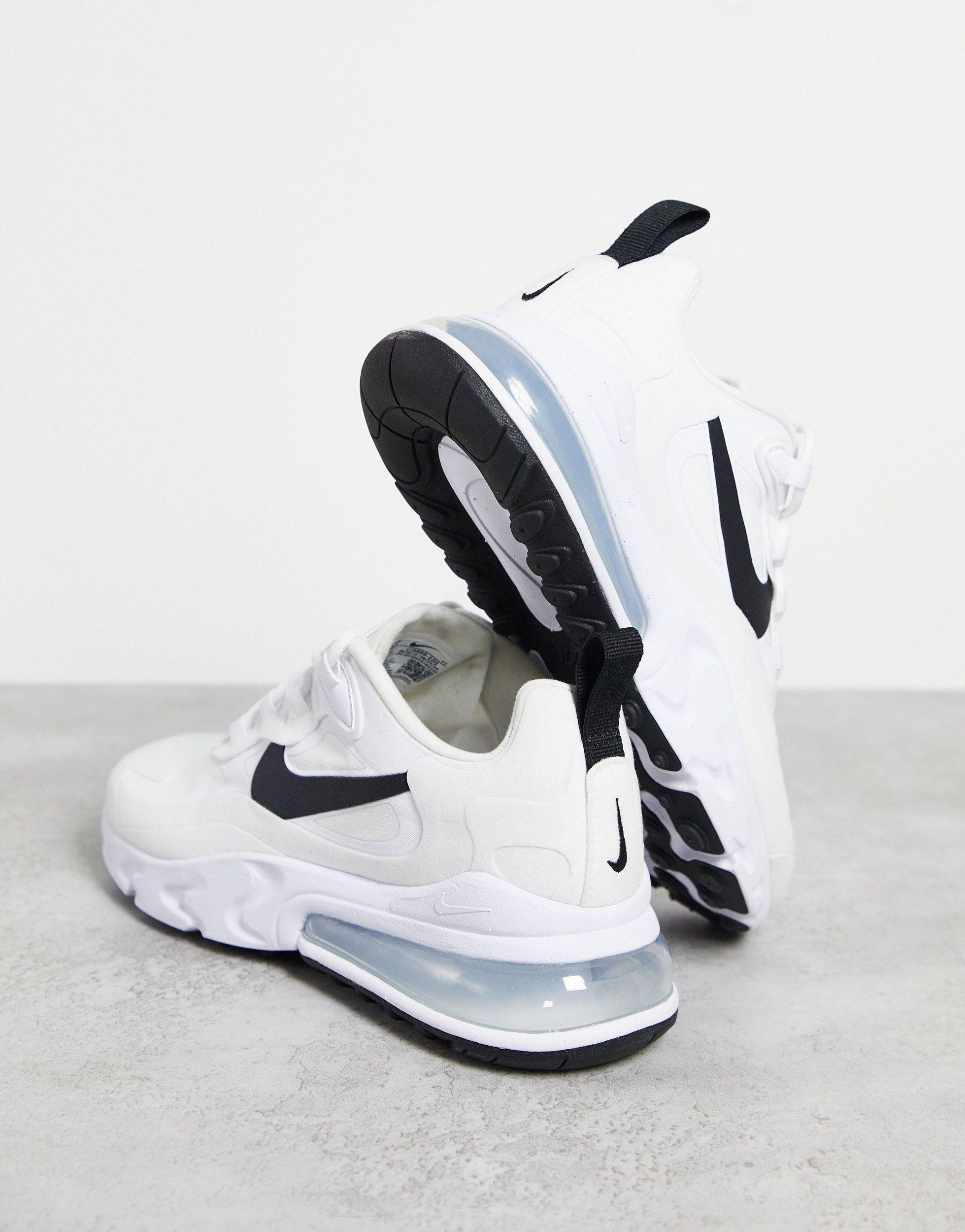 ACQUISTA 2 DI OGNI SCATOLA air max 270 react bianche e nere E OTTIENI IL  70% DI SCONTO!