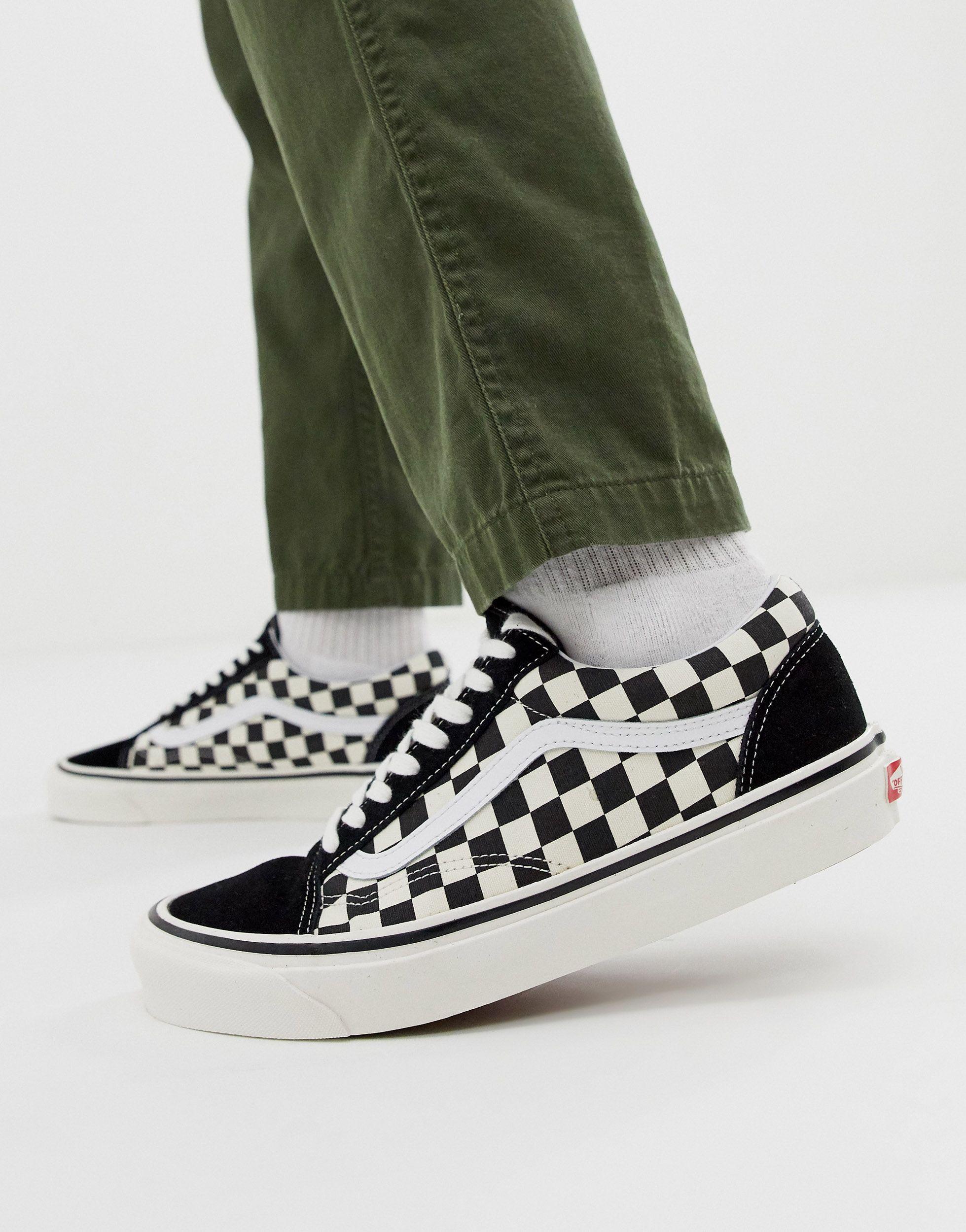 vans old skool 36 dx anaheim checkerboard