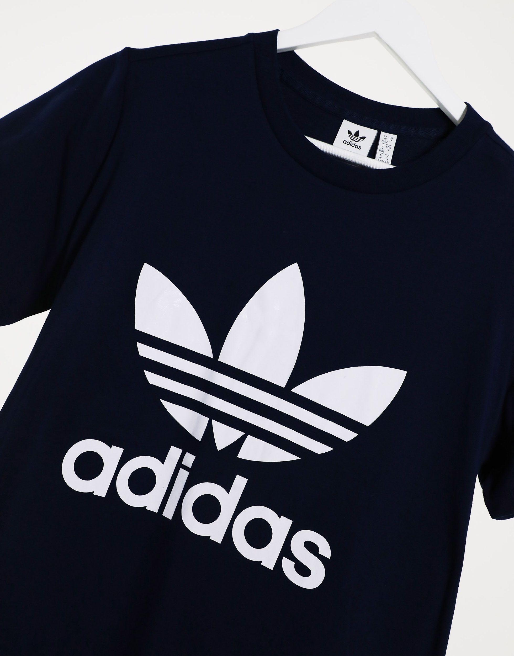 Adidas originals large logo crew sweatshirt Clearance