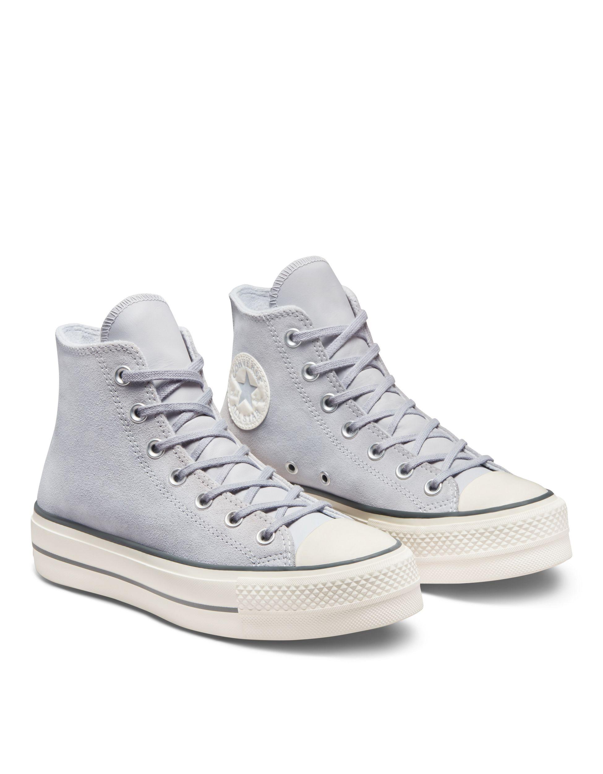 Converse Chuck Taylor All Star Lift Cozy Utility Sneakers in White | Lyst