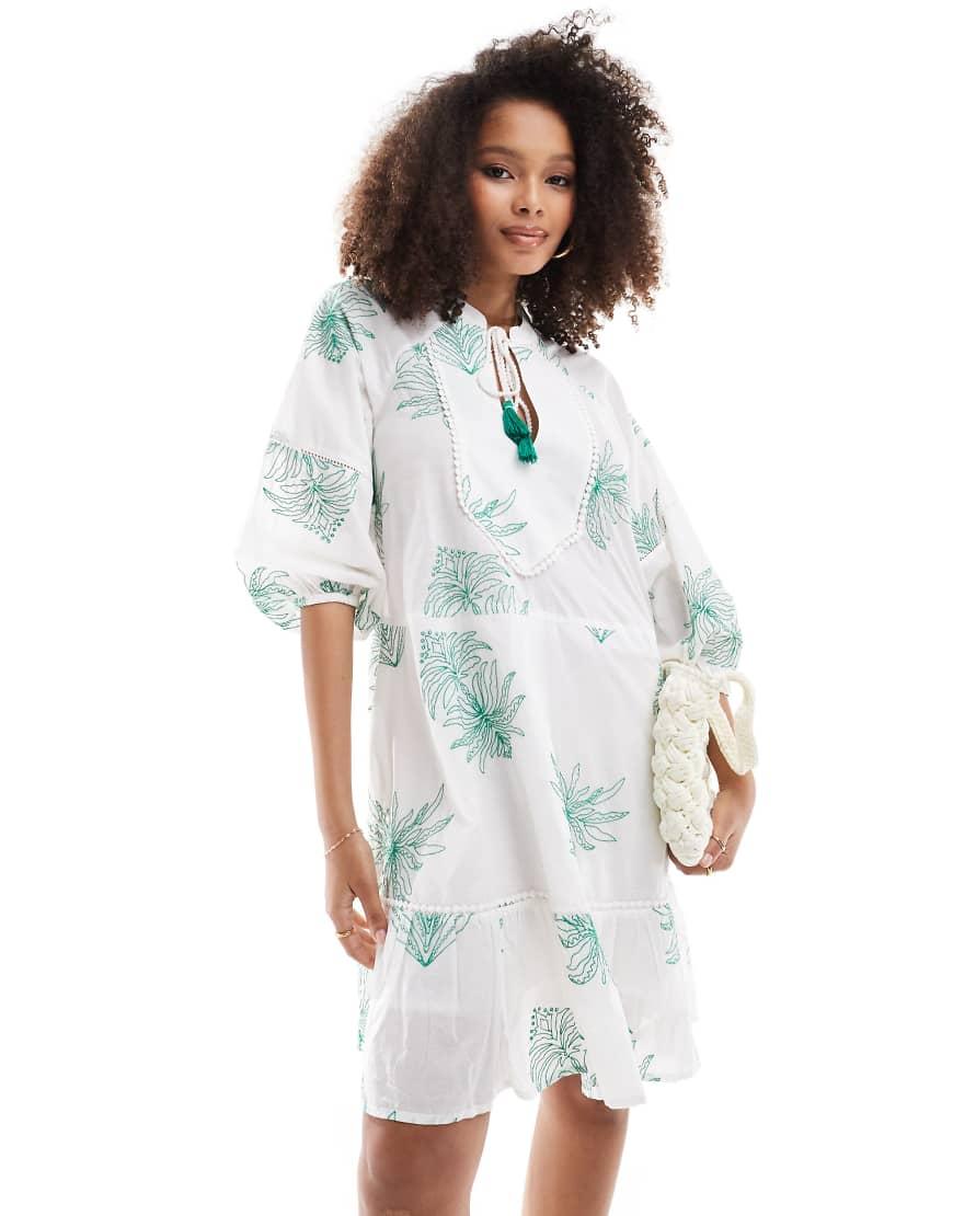 Accessorize Beach Cover Up Dress in White Lyst UK