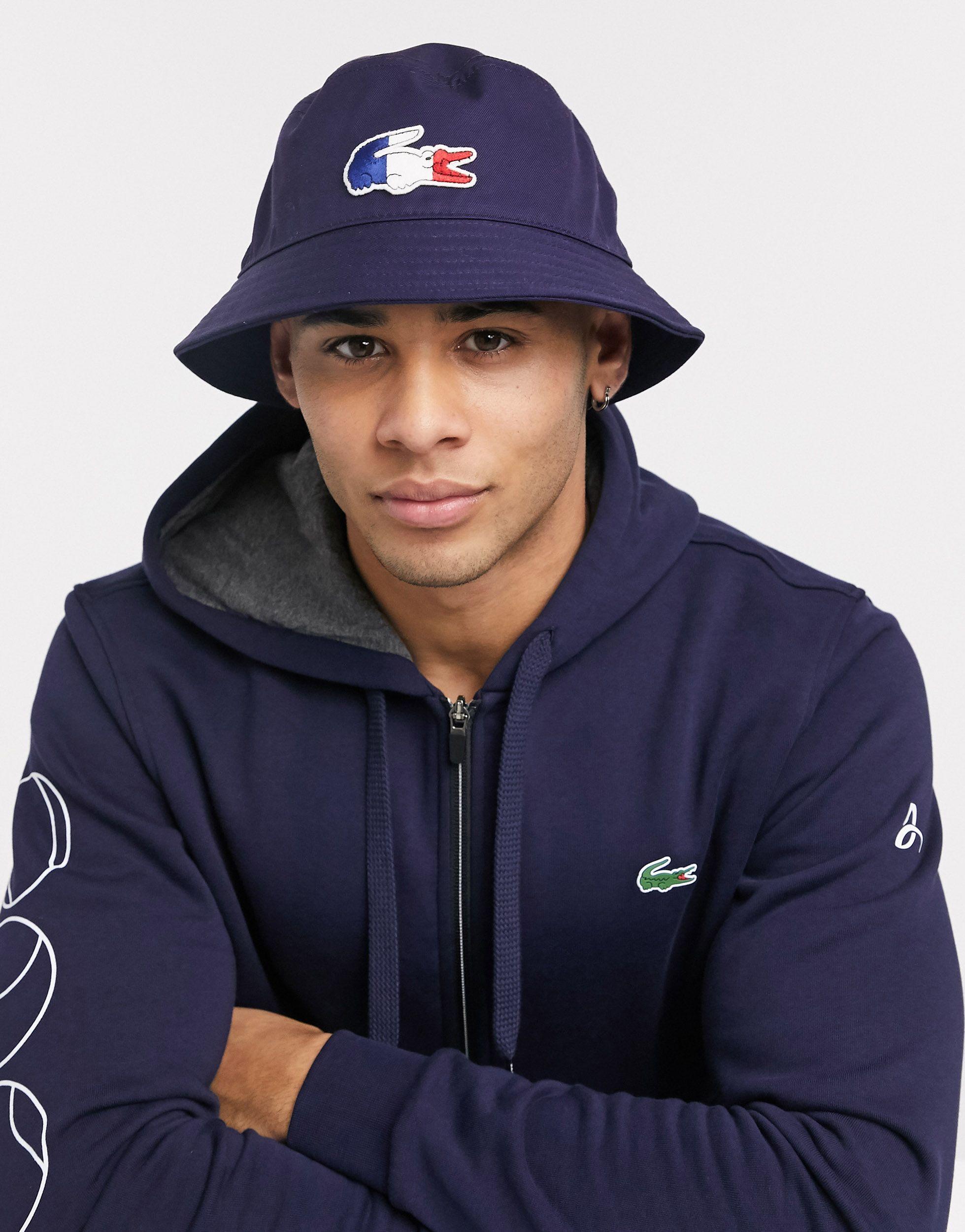 cappello pescatore lacoste