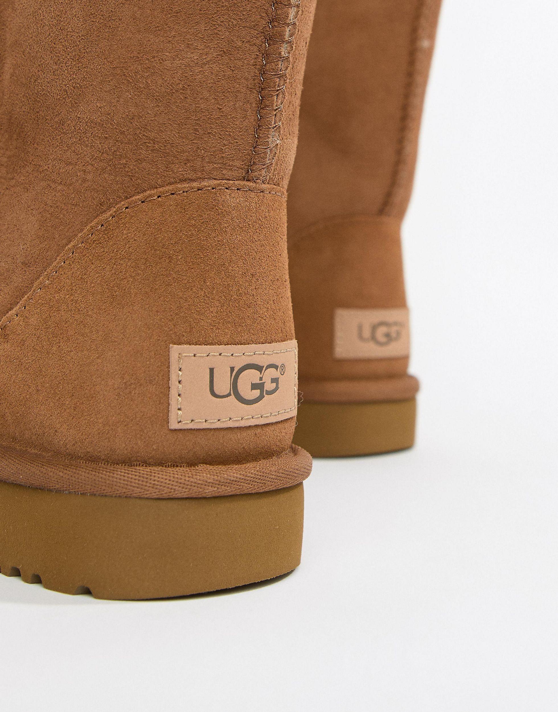 UGG Wool Classic Short Ii (amberlight) Women's Boots in Brown - Save 57% - Lyst