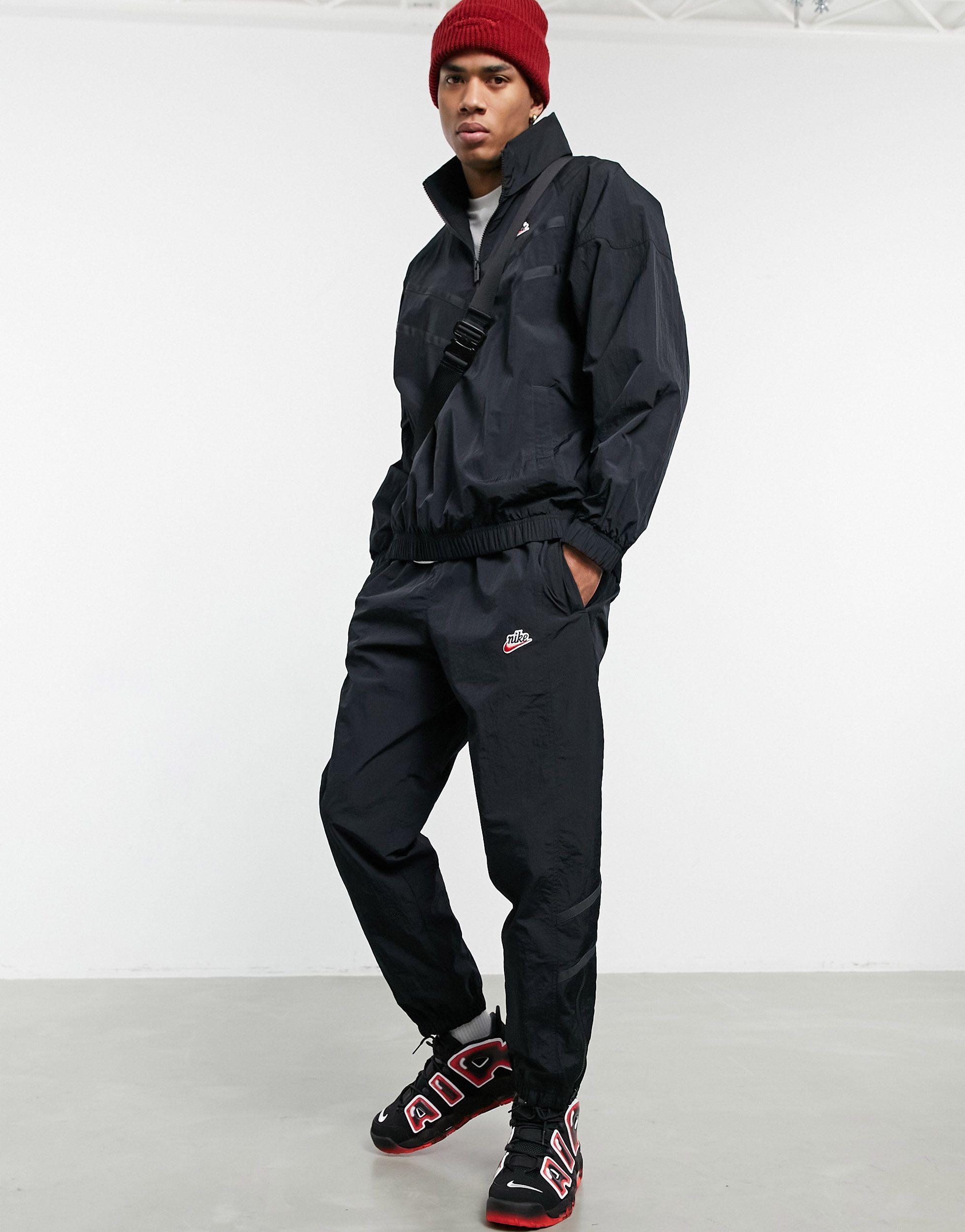 Heritage essentials - jogger en coton resserré aux chevilles Nike pour  homme en coloris Noir | Lyst