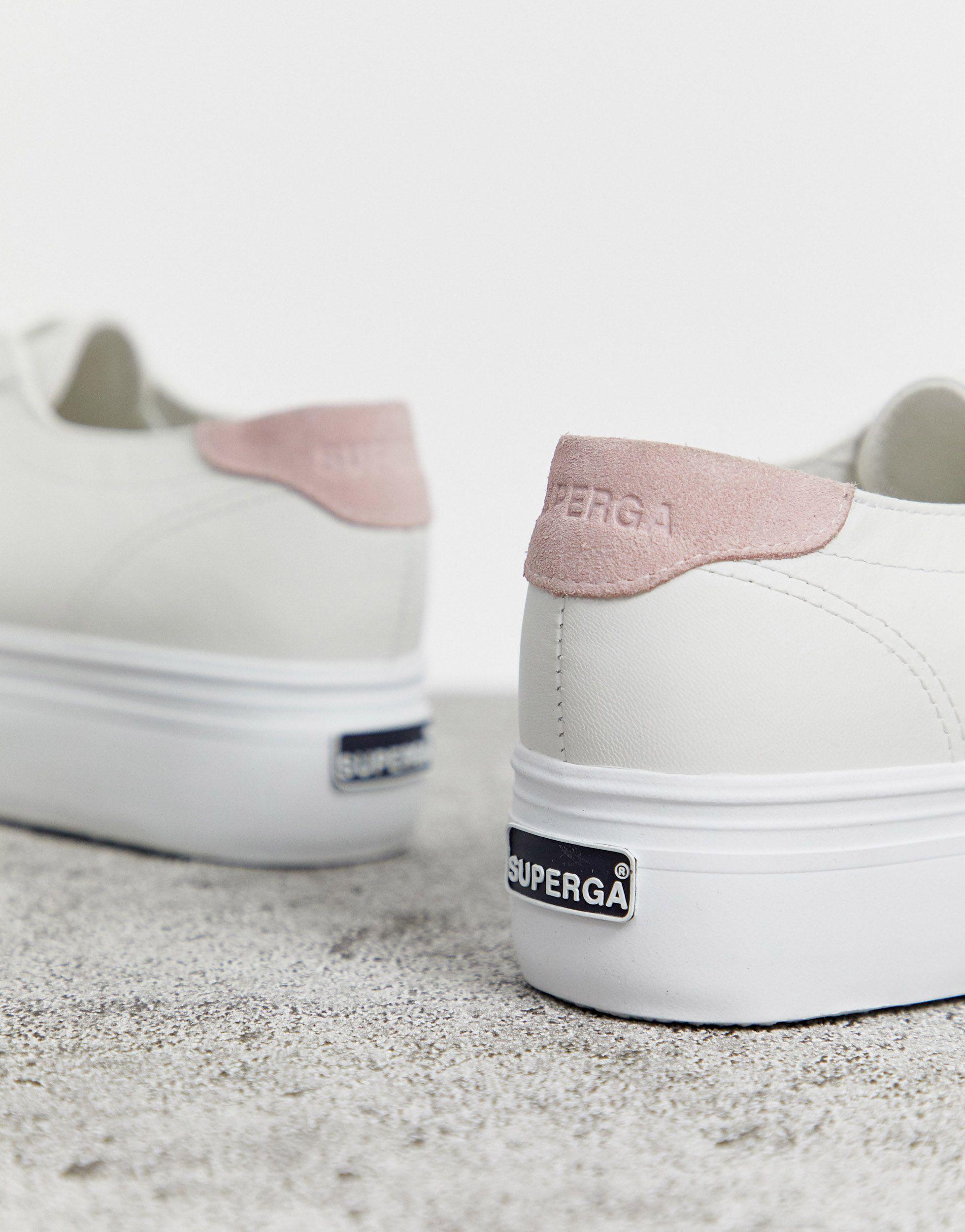 superga 2790 leather white