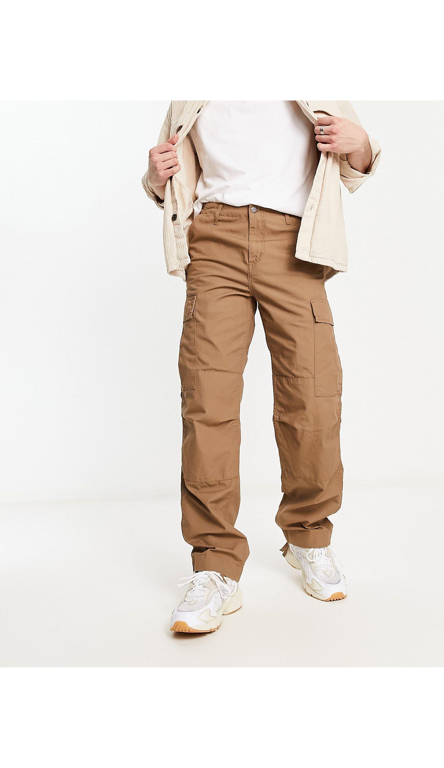 Pantalon cargo coupe classique - marron Carhartt WIP pour homme en coloris  Blanc | Lyst