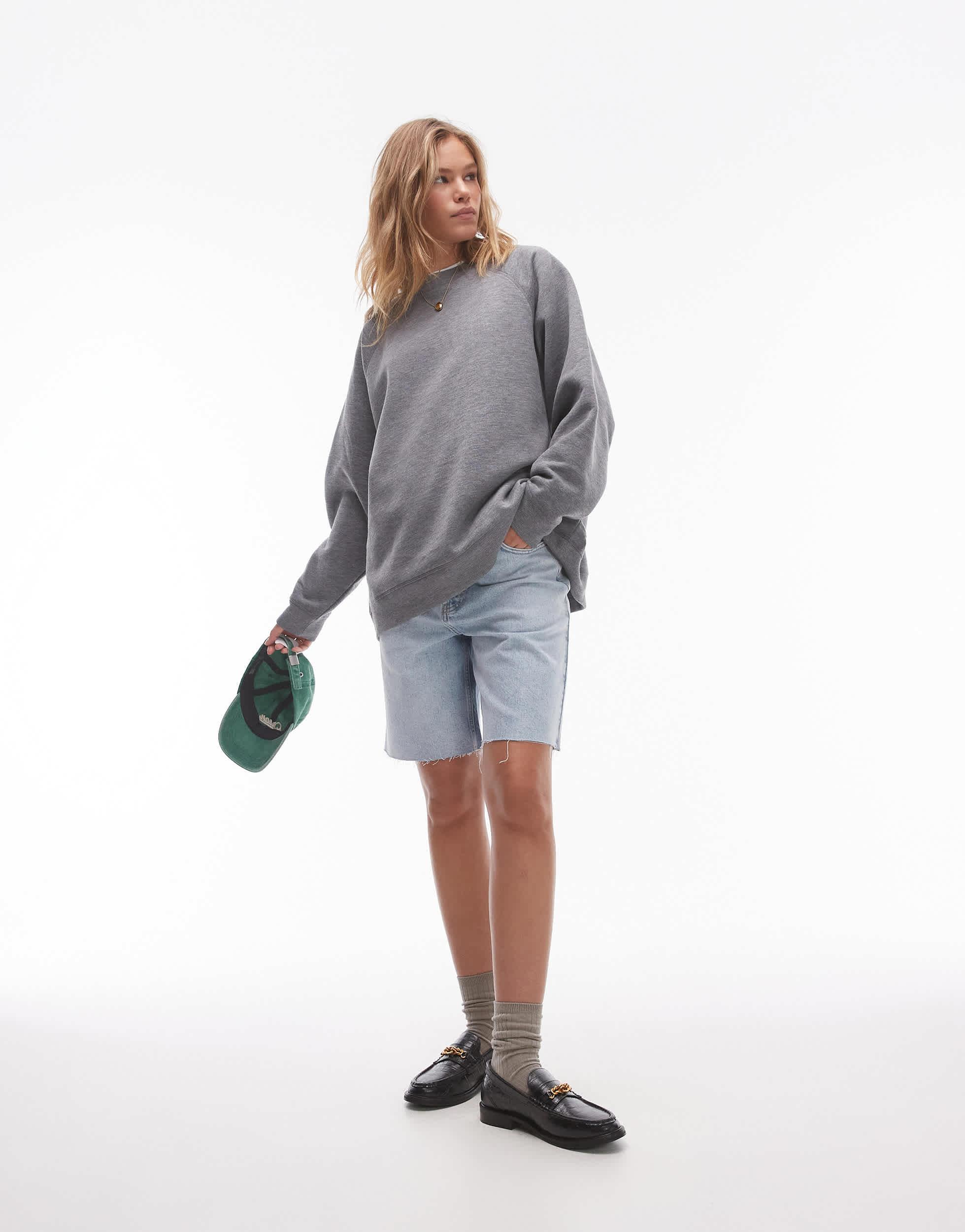 Topshop oversized jogger shorts hotsell