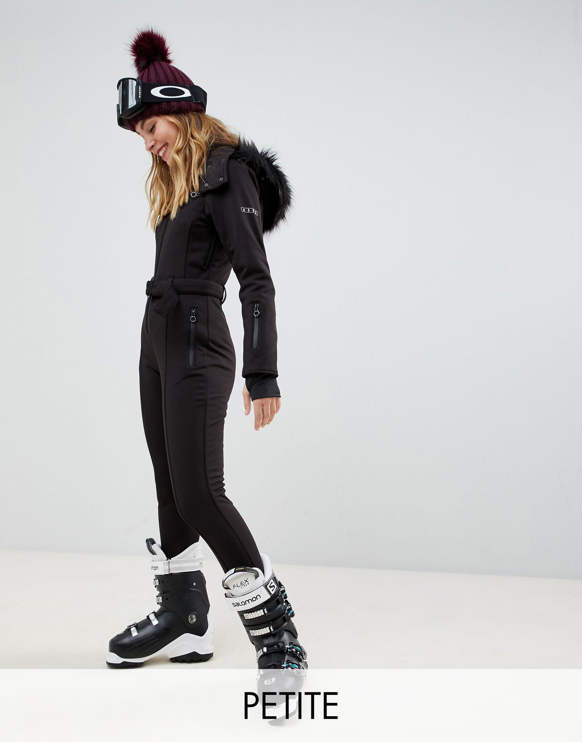 ASOS 4505 Ski Petite All in Black | Lyst