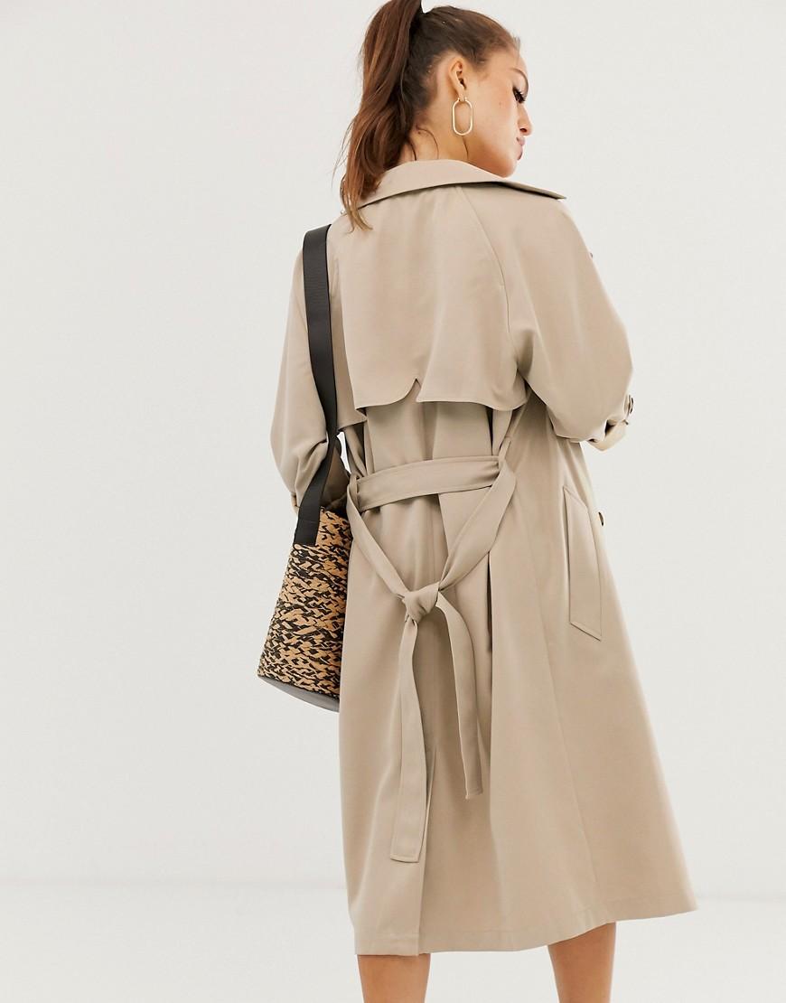 trench beige stradivarius
