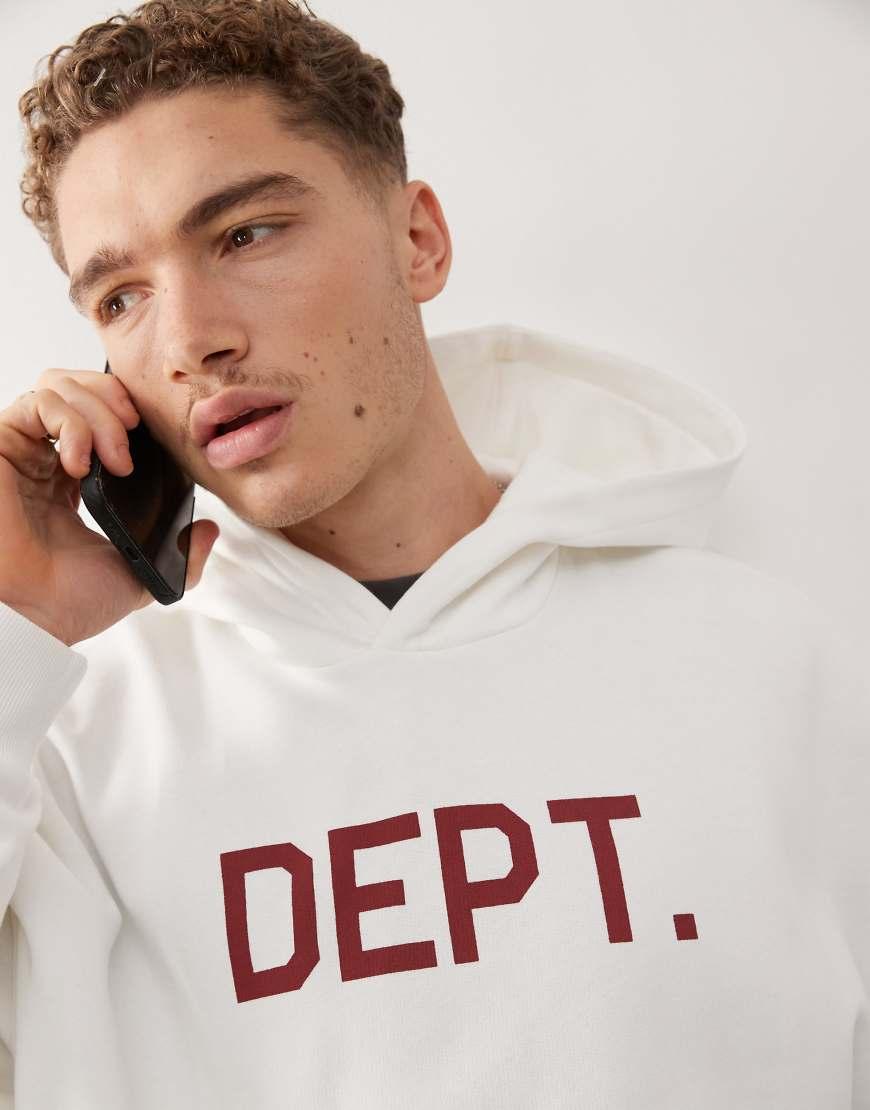 Collusion Dept Hoodie in White for Men Lyst UK