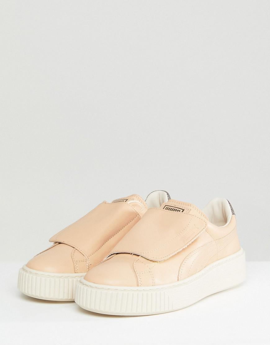 puma strap trainers
