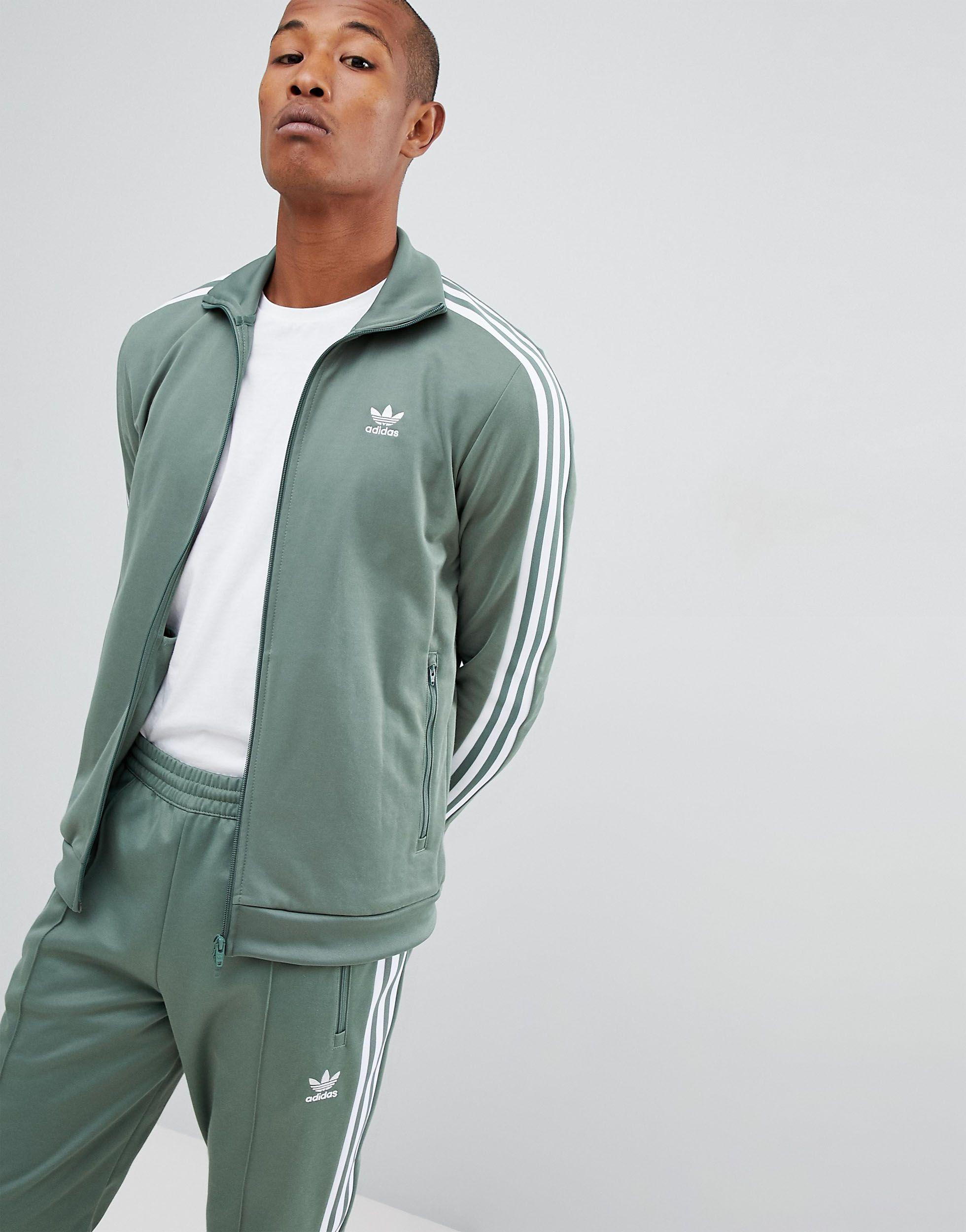 adidas Originals Beckenbauer - Trainingsjack in het Groen voor heren | Lyst  NL