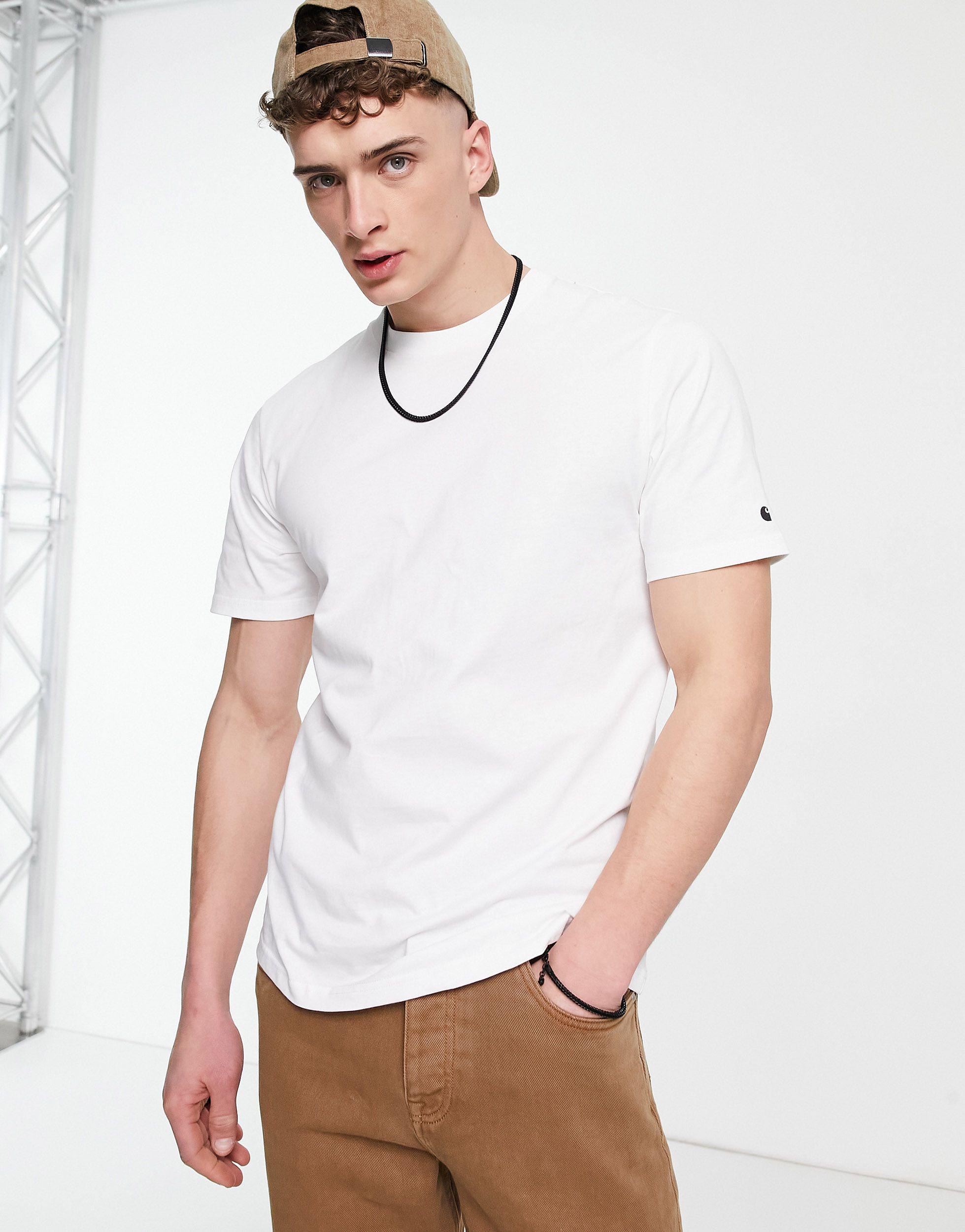 t shirt basic bianca