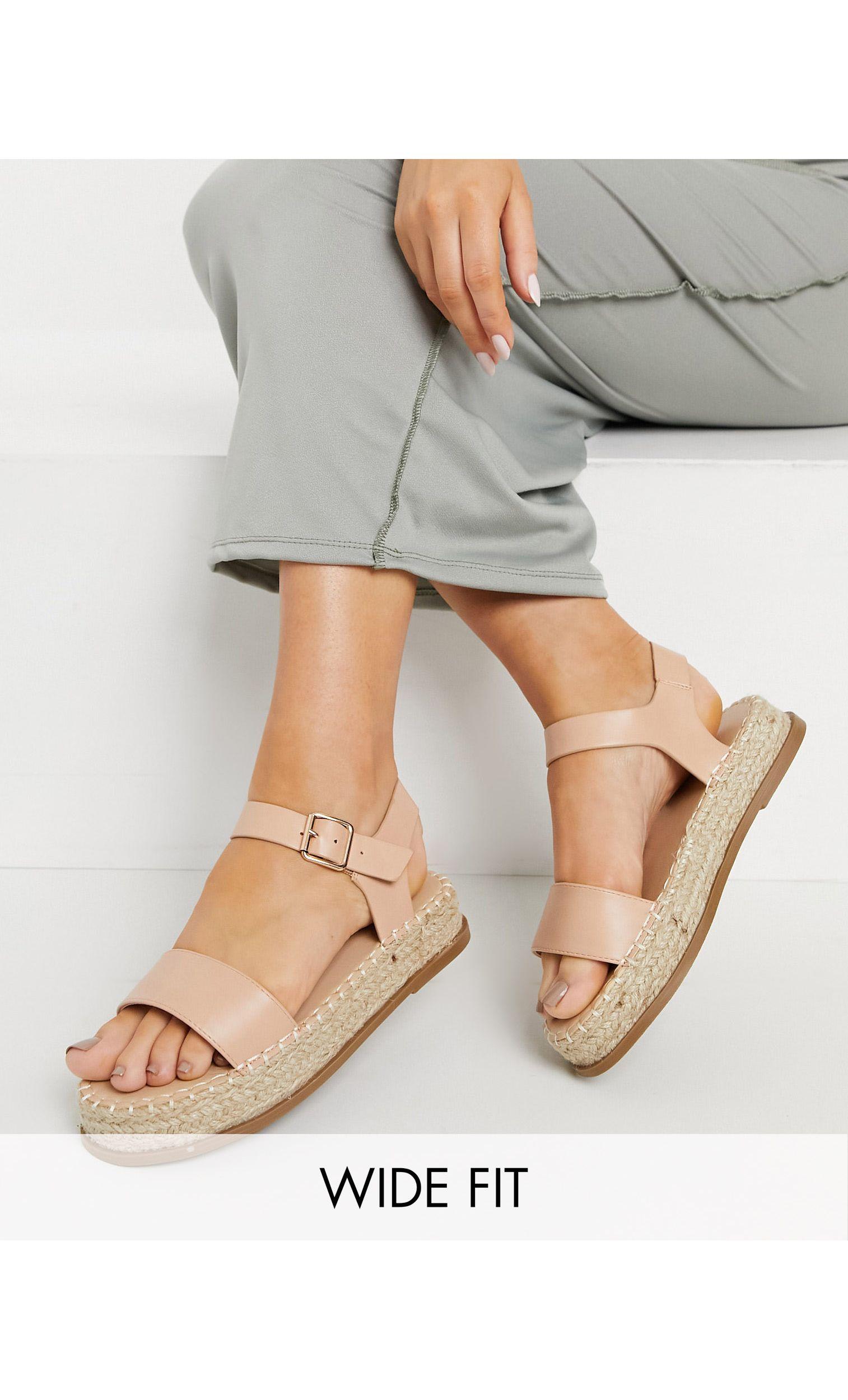 wide fit espadrilles