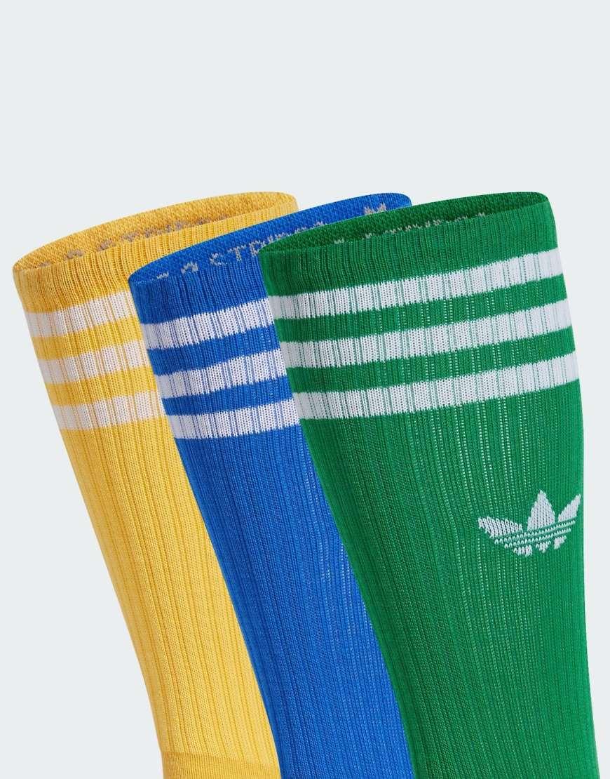 adidas solid crew socken