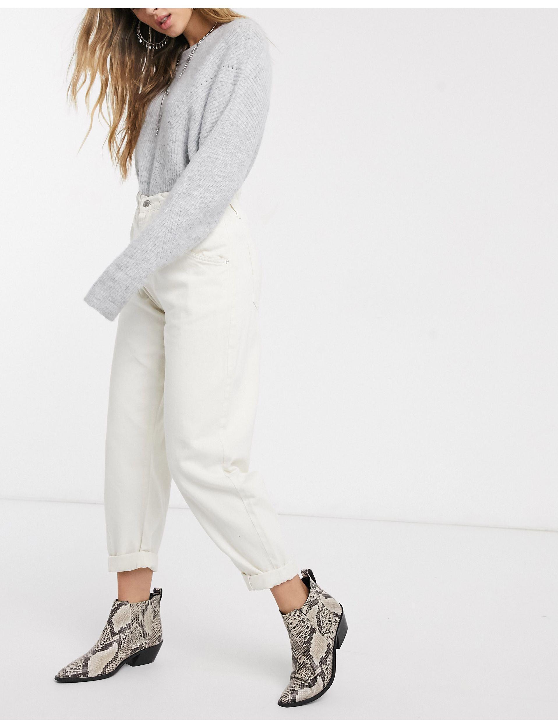 Bershka Cotton Elasticated Waist 