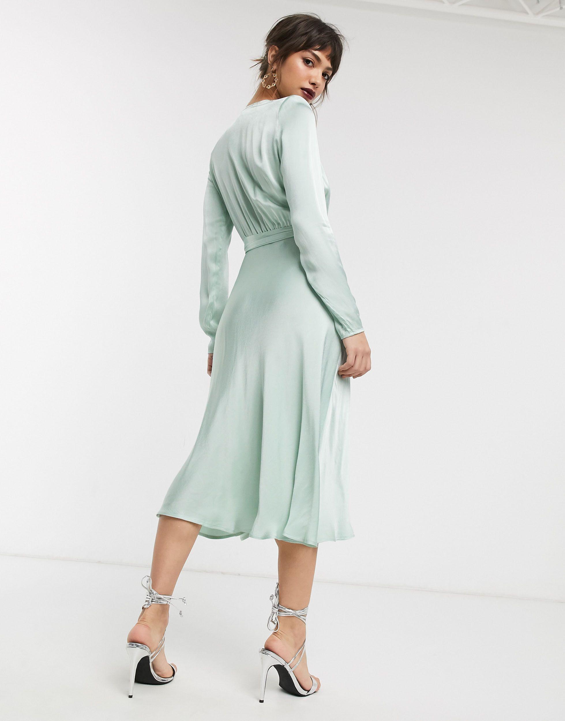 ghost meryl dress green