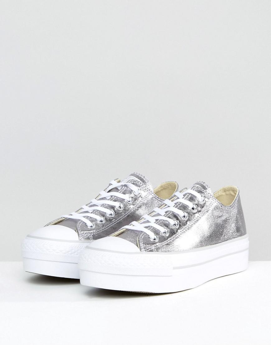 converse platform metallic