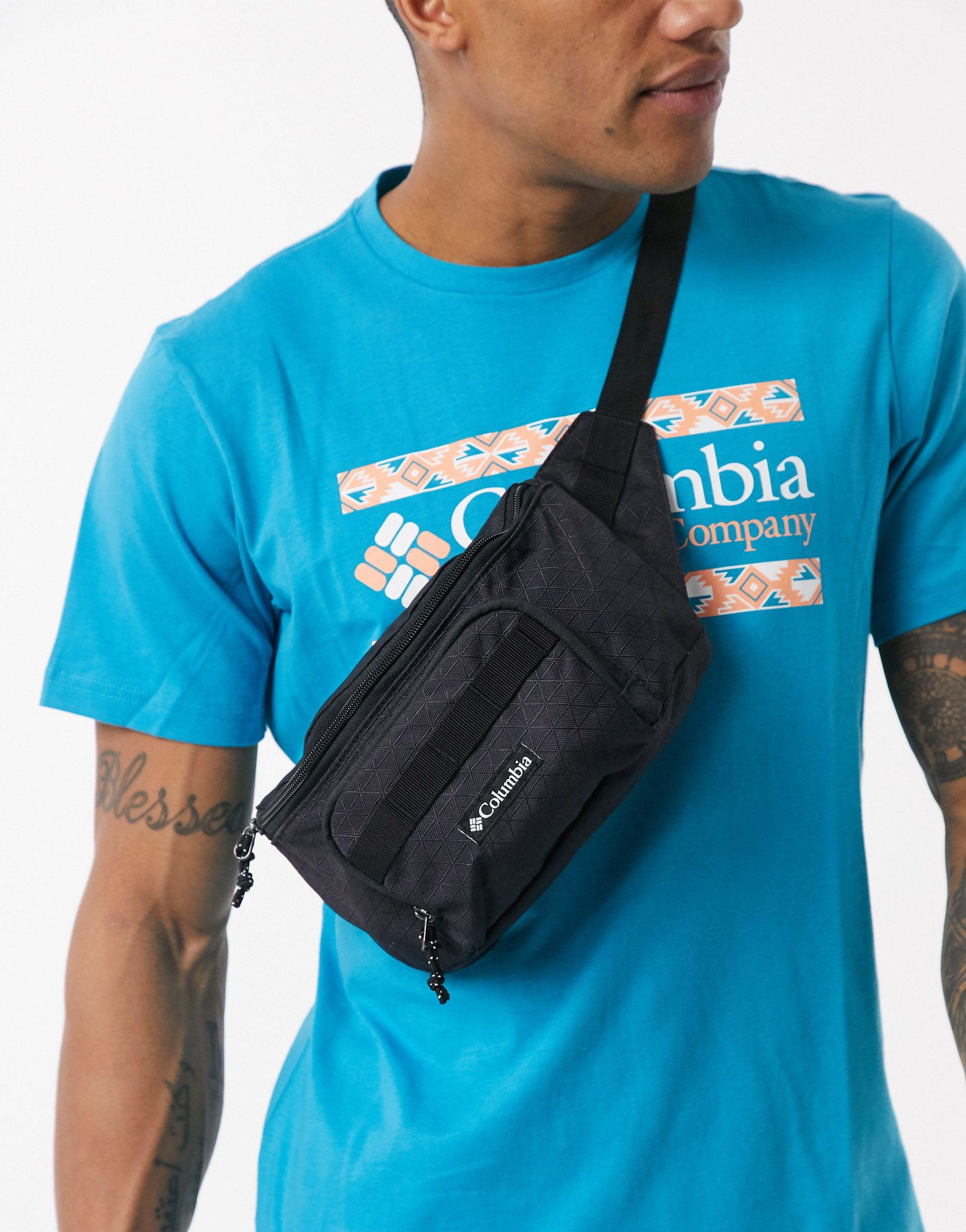 Columbia Zigzag Bum Bag in Black for Men | Lyst
