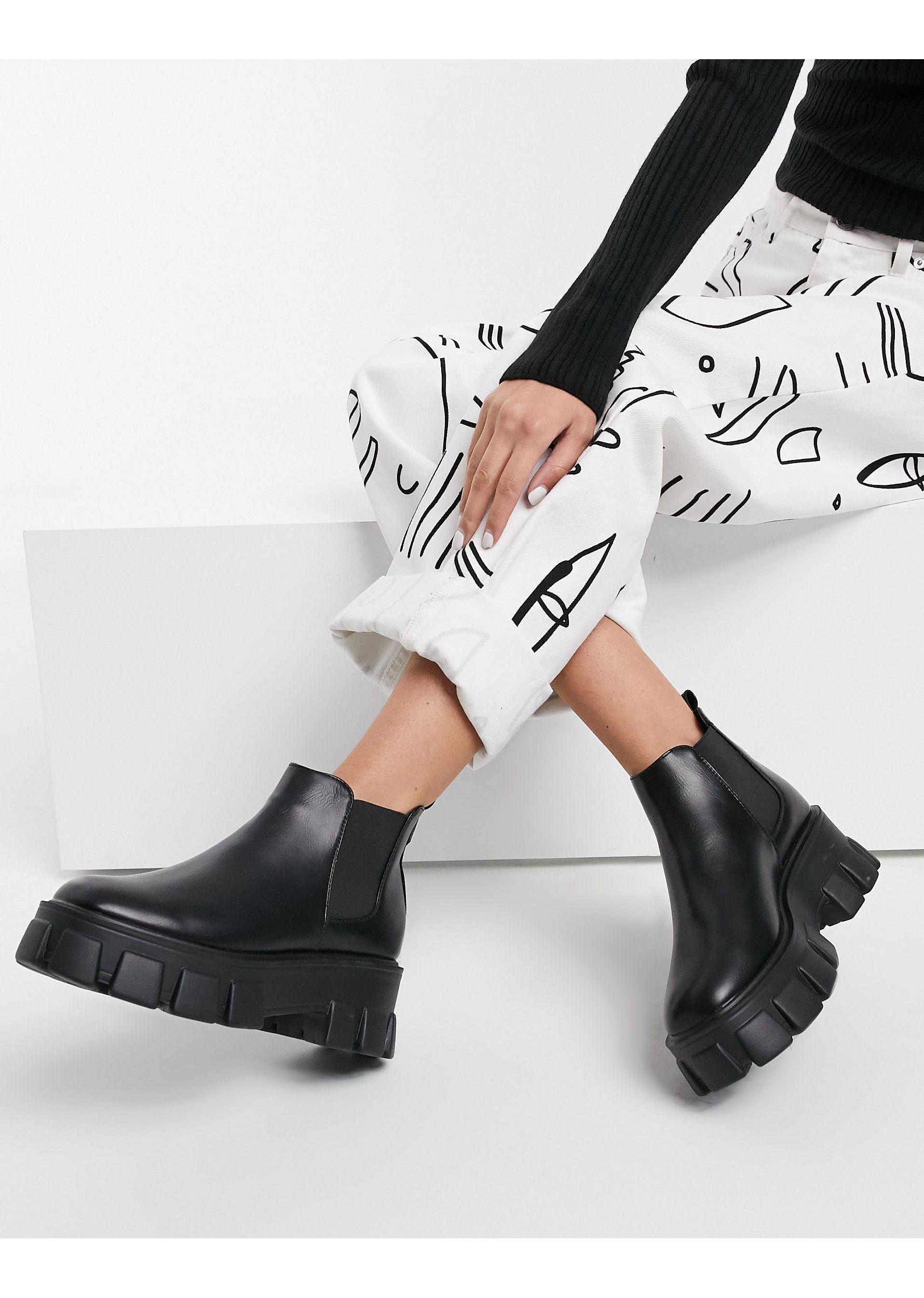 Schuh Anna Chelsea Boots With Chunky 