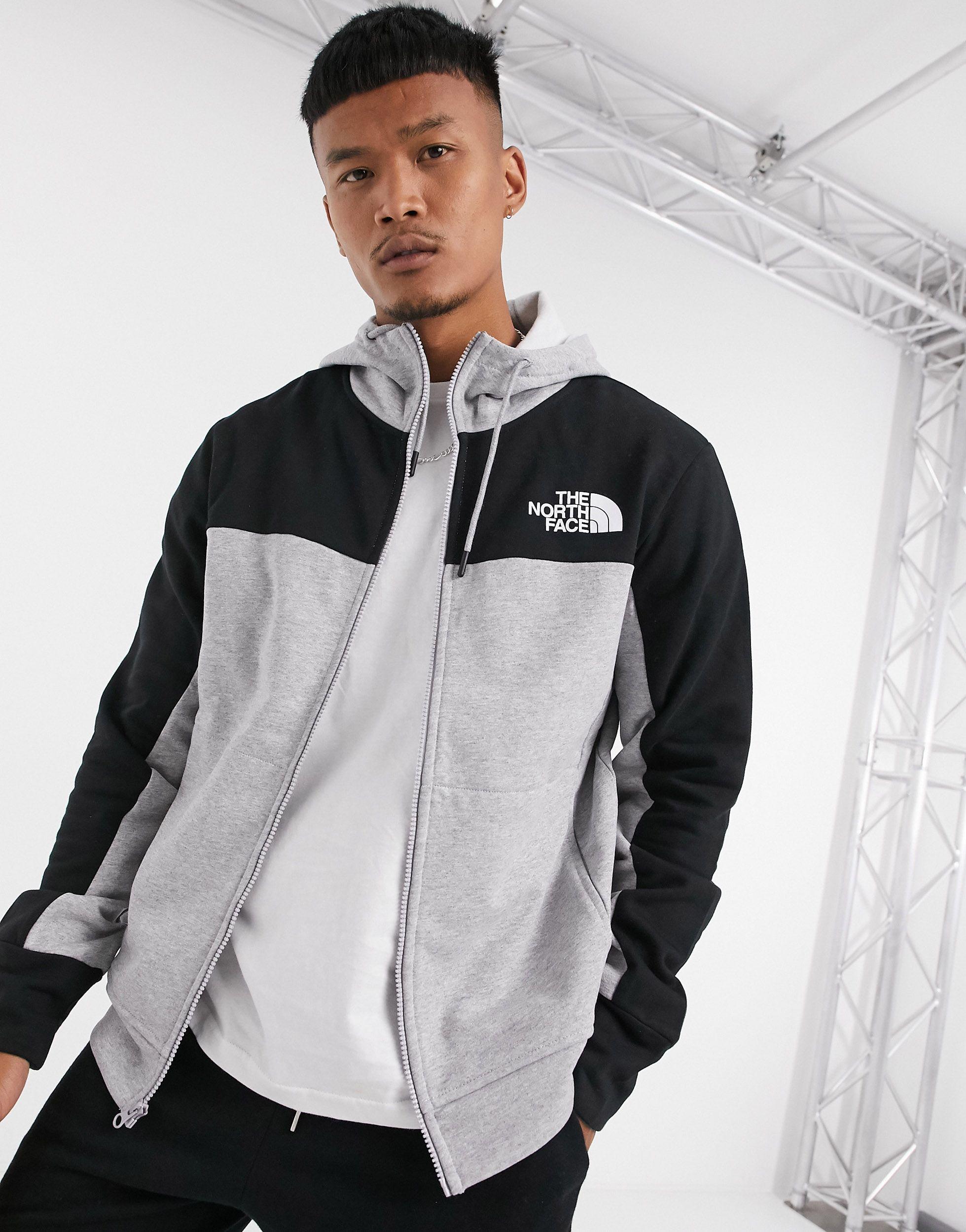 The North Face Cotton Himalayan Hoodie in Grey (Gray) for Men | Lyst