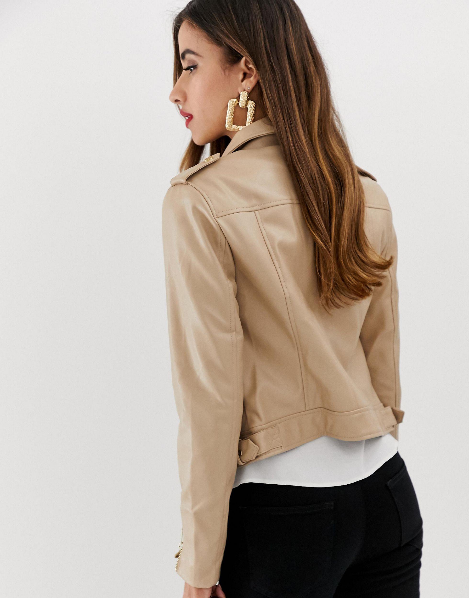 lipsy london leather jacket