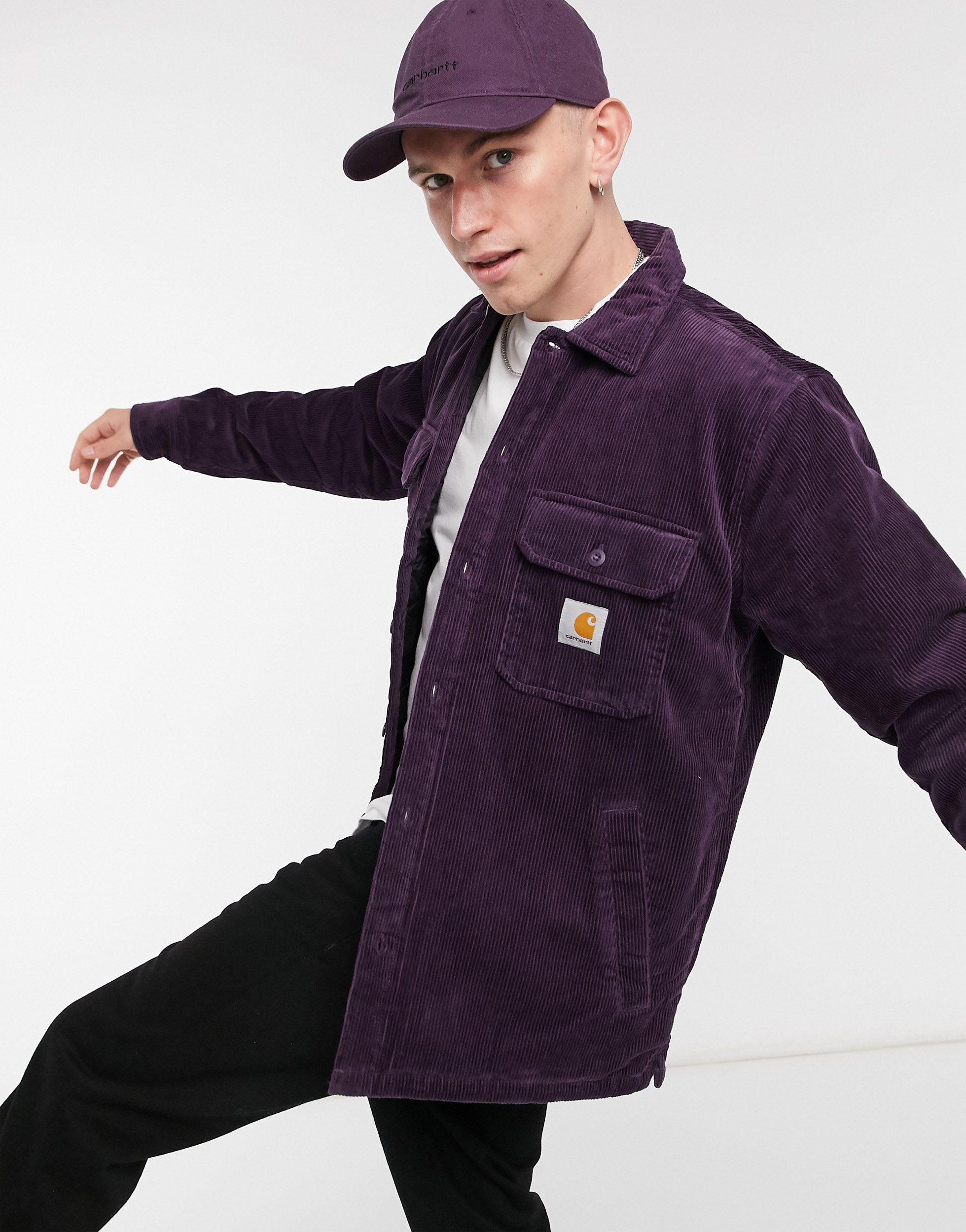 Whitsome - Surchemise en velours côtelé épais Carhartt WIP pour homme en  coloris Violet | Lyst