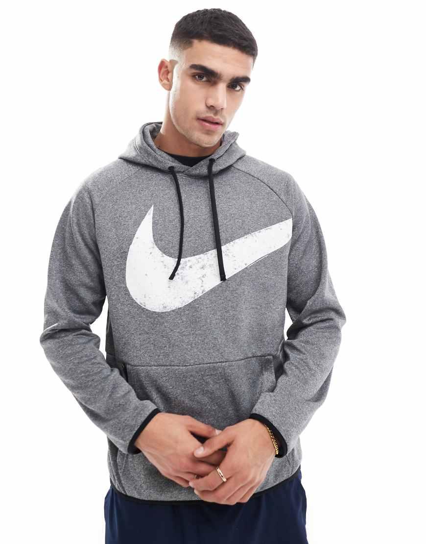 nike black and gray hoodie