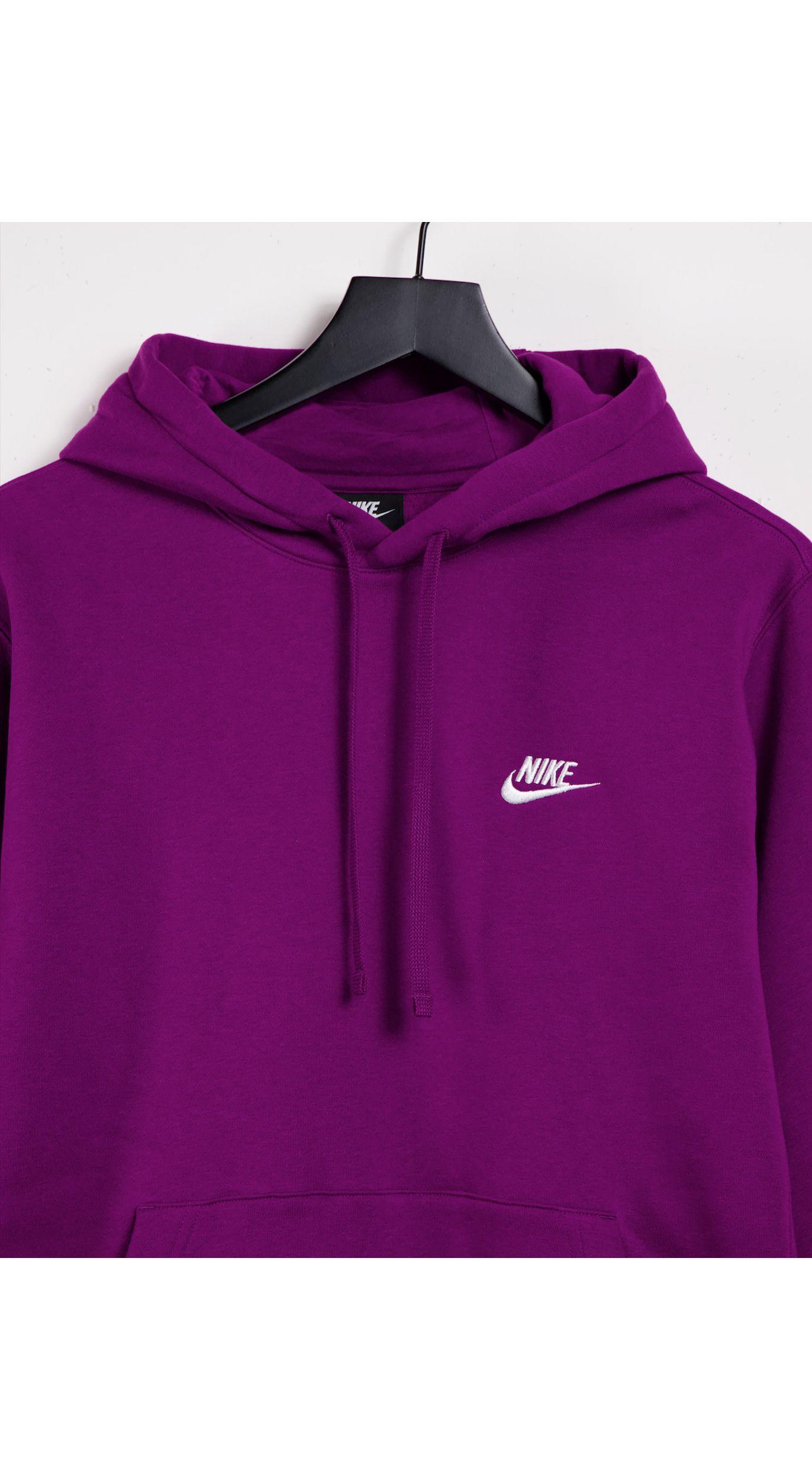 persona proporcionar Espectador Sudadera violeta con capucha Nike de hombre de color Morado | Lyst