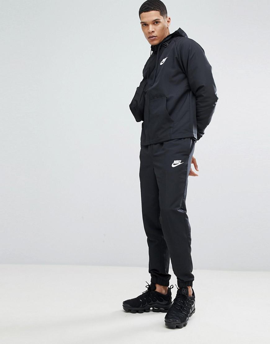 Nike Woven Tracksuit Set In Black 861772-013 for Men - Lyst