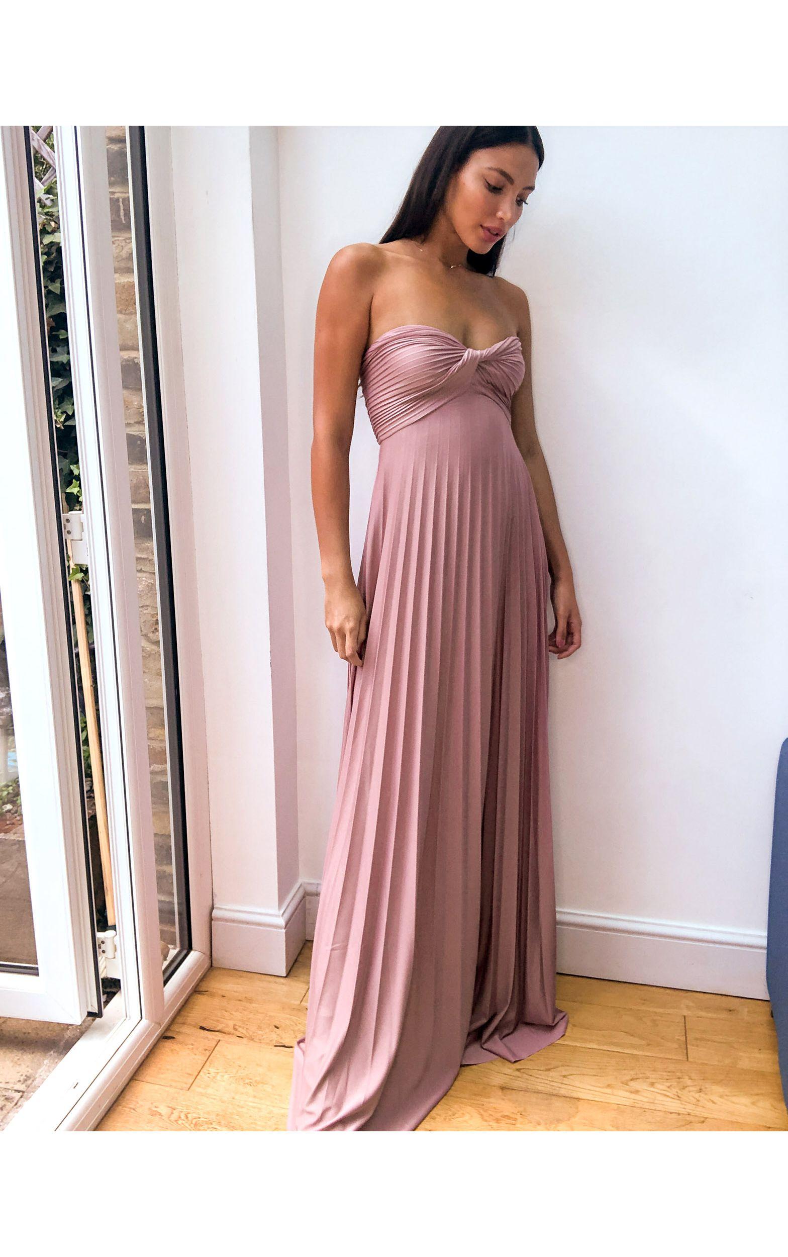 tail maxi dress