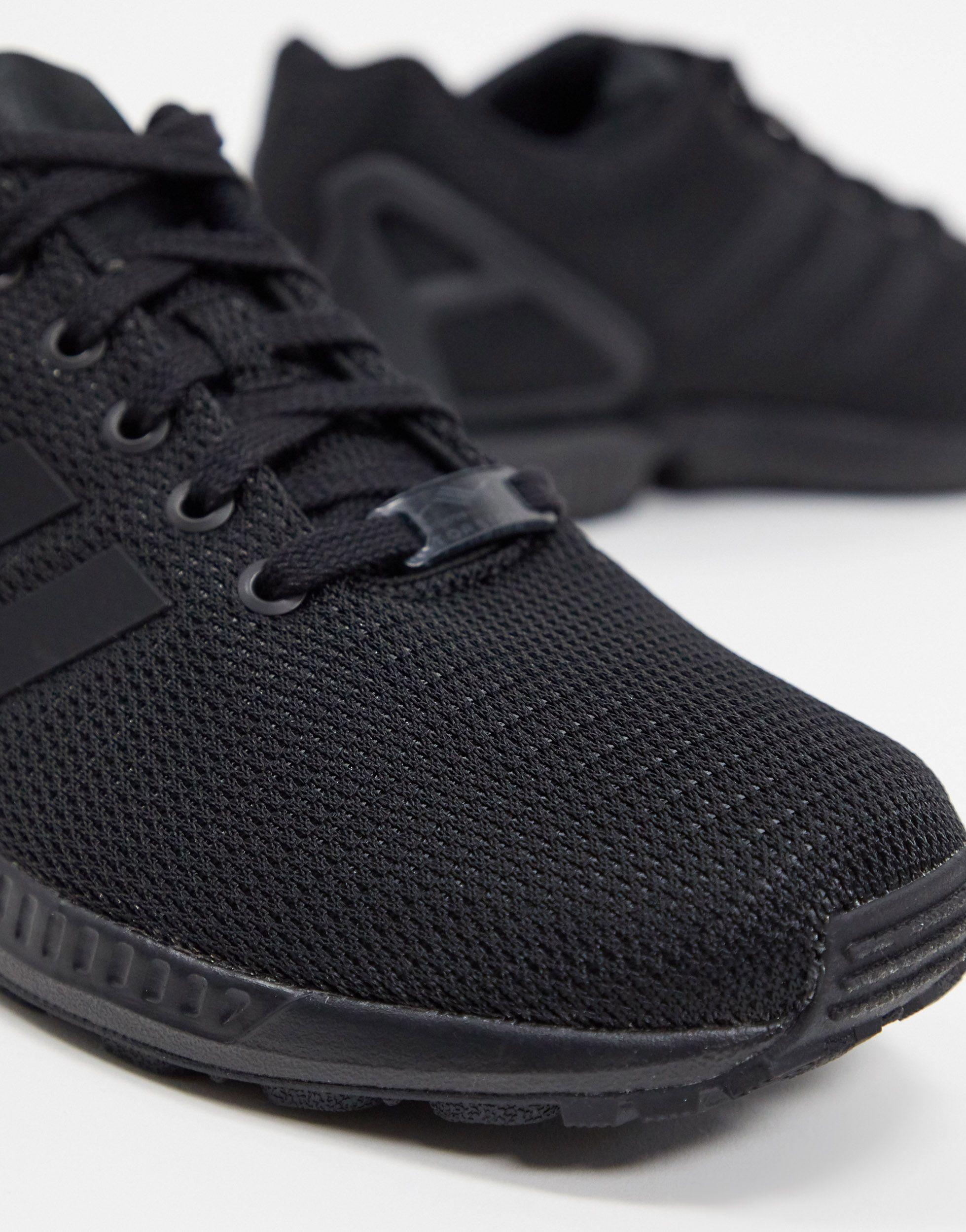 adidas Originals Zx Flux Sneaker in Black for Men | Lyst UK
