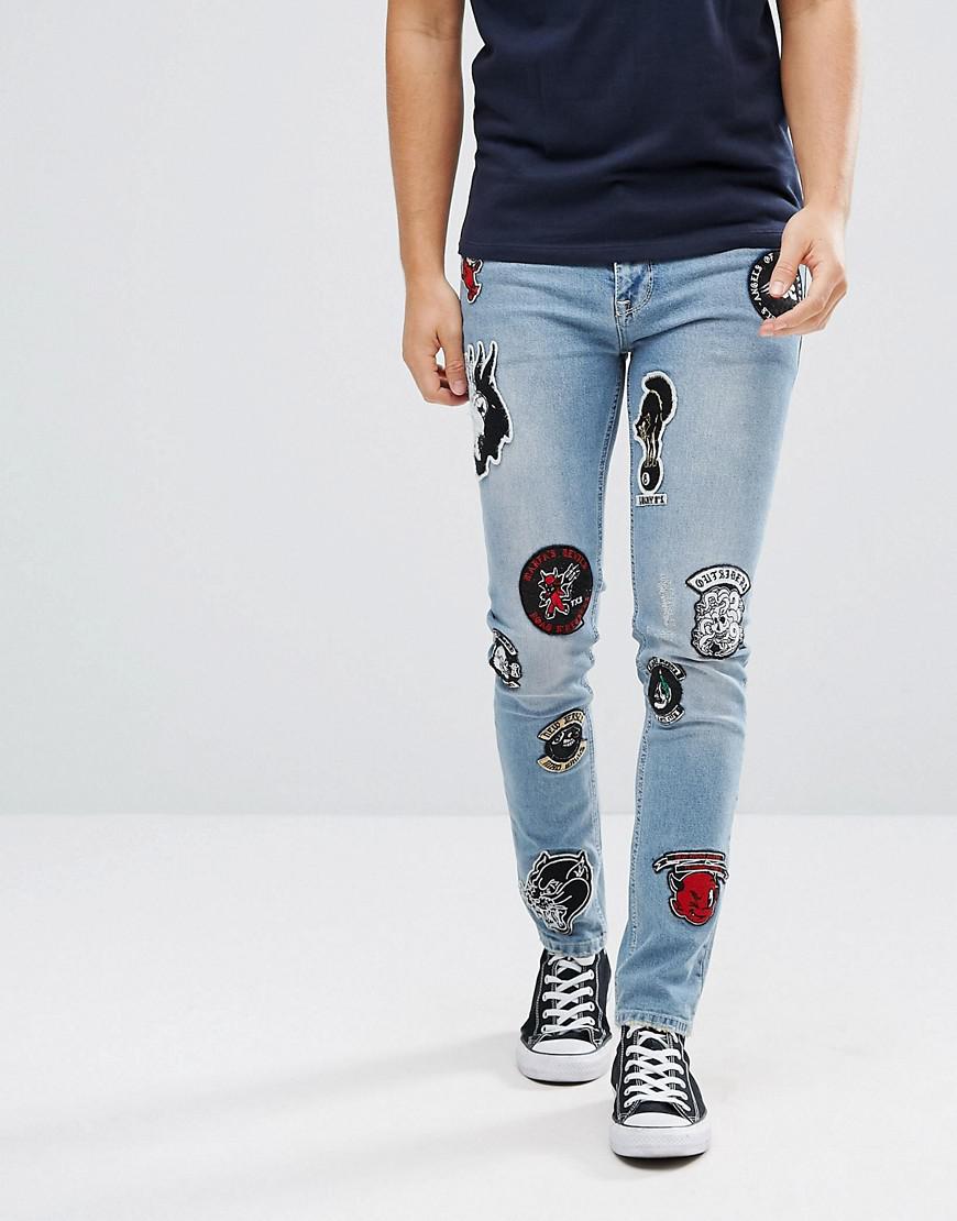 biker jeans asos