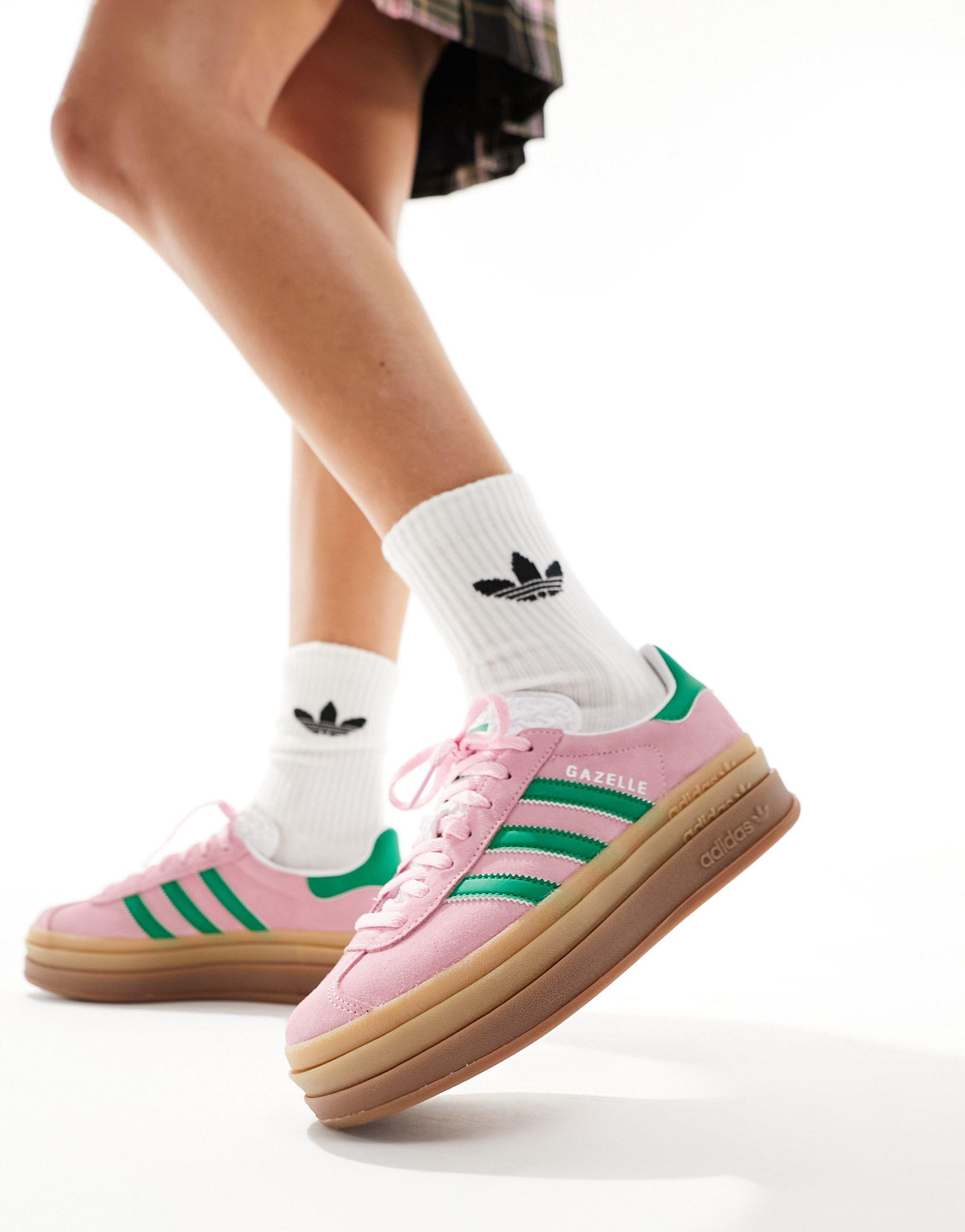 gazelle adidas rose pastel