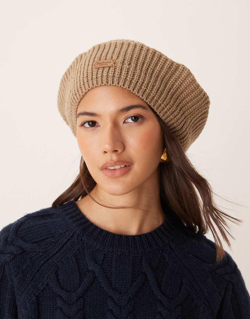 Wool Hats Barbour Felt Hat Barbour Beldon Knitted Beret Hat In