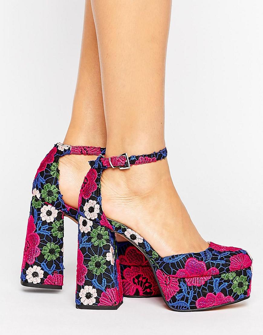 asos platform heels
