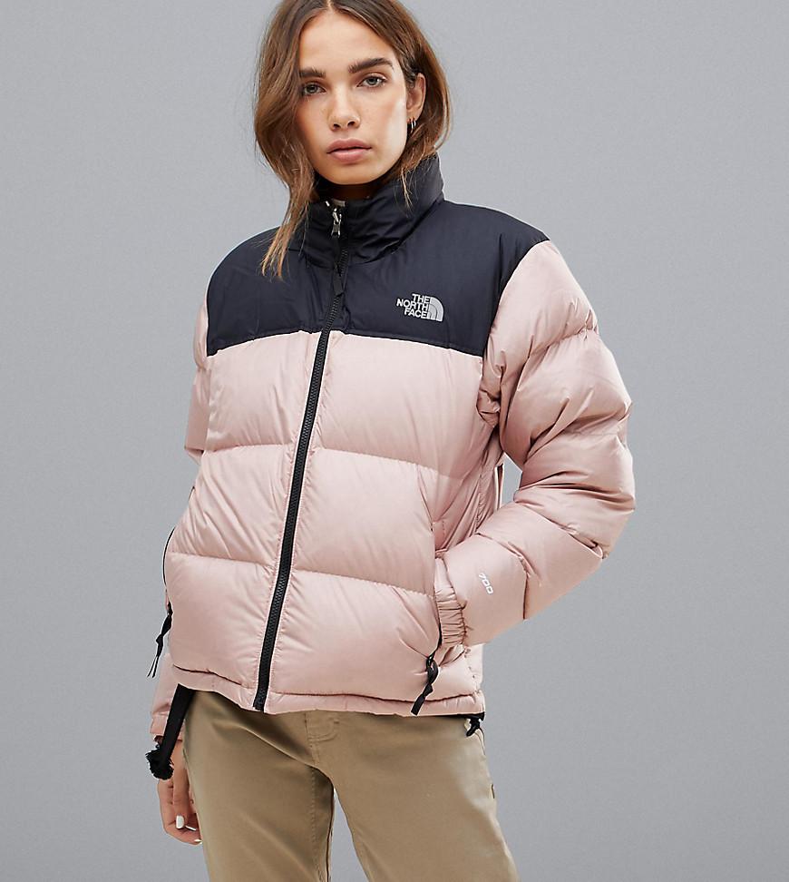 The North Face Down Jacket in Pink | Lyst
