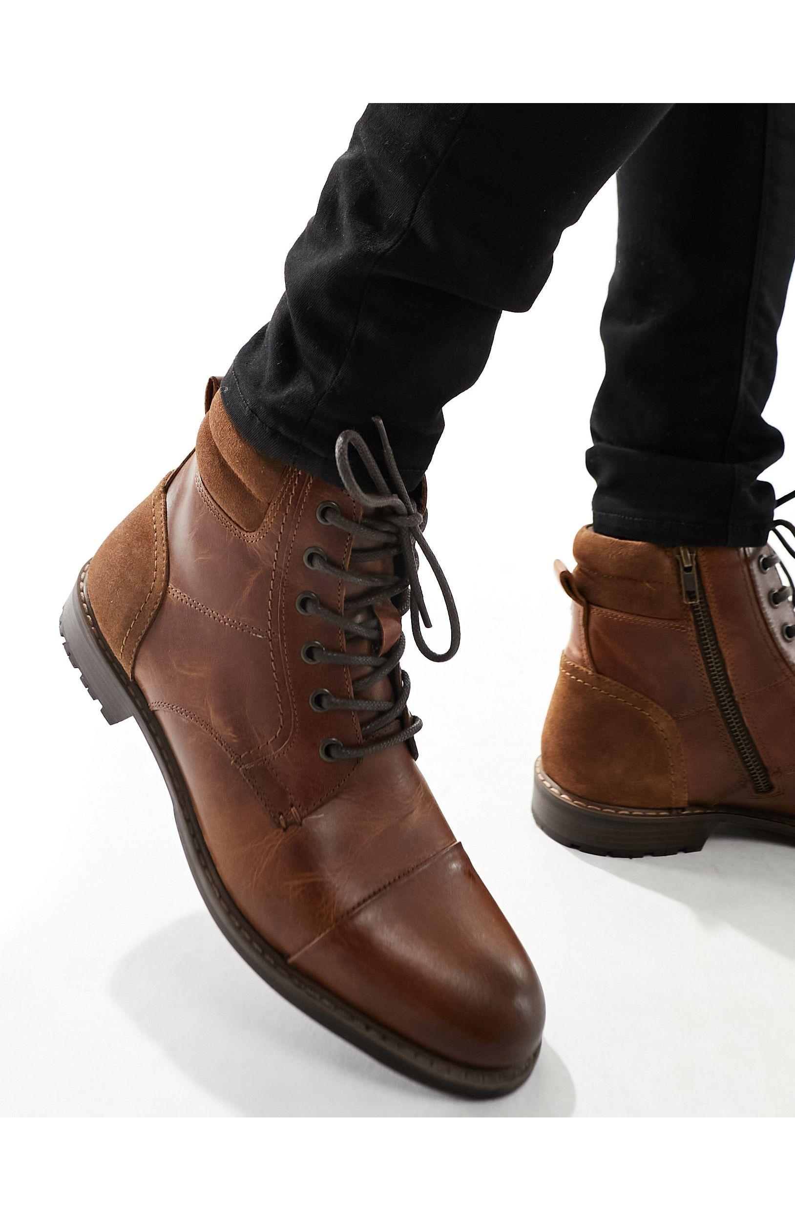 Red tape glaven hotsell men's ankle boots
