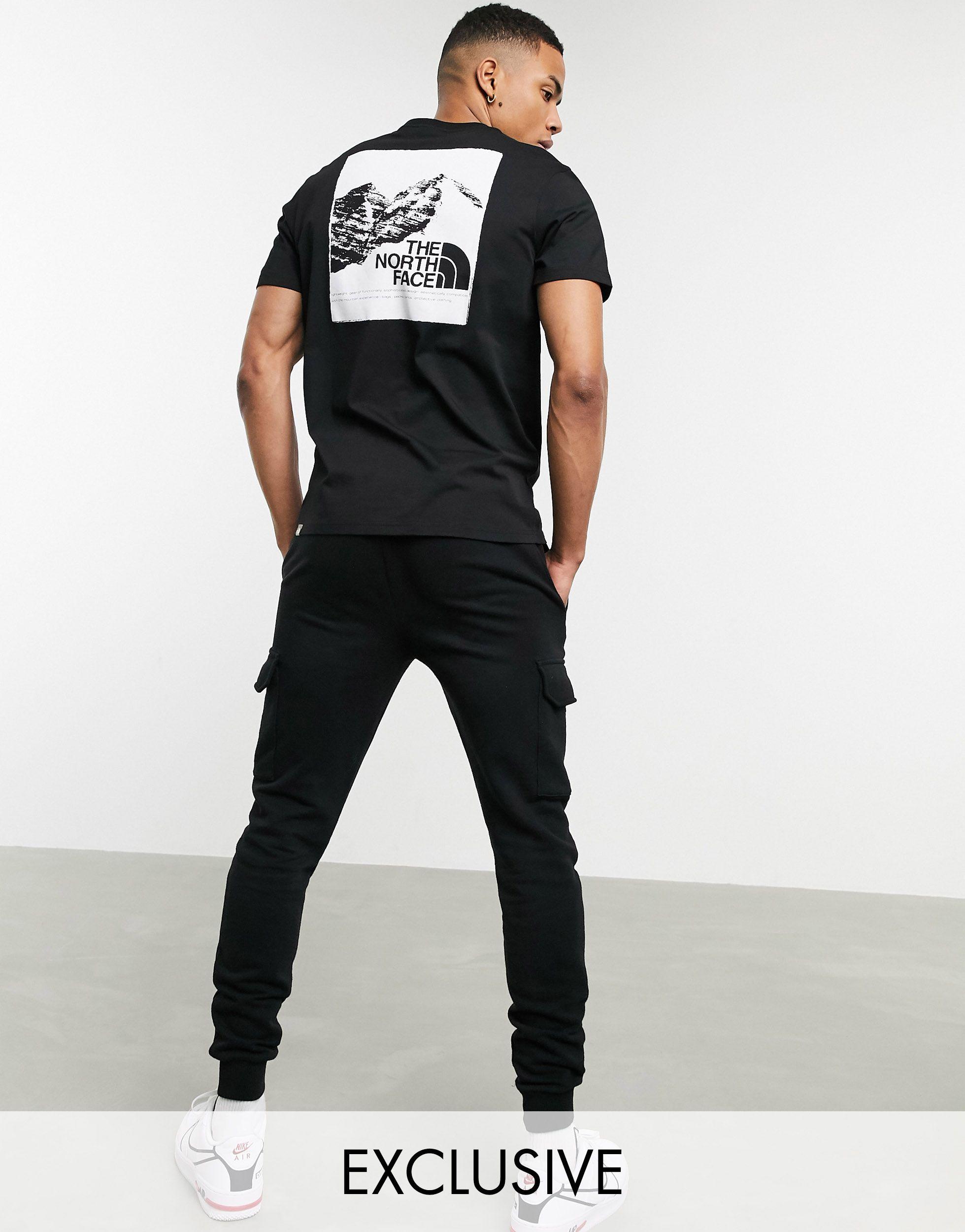 Exclusivité asos - t-shirt à imprimé graphique montagne The North Face pour  homme en coloris Noir | Lyst